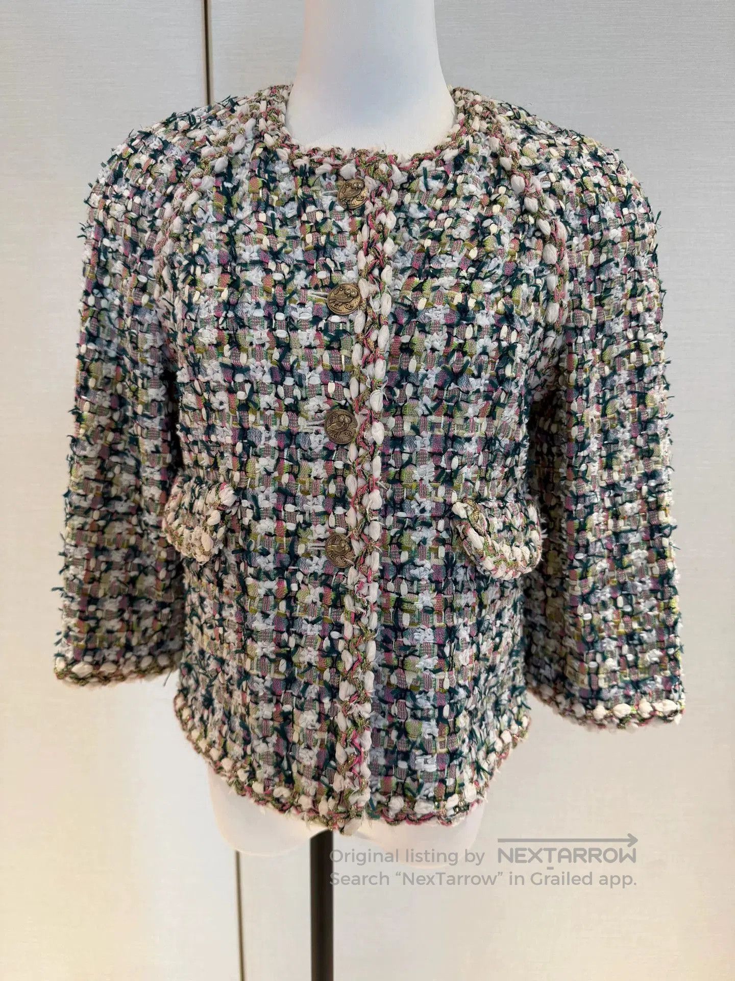 Chanel Chanel 18c Tweed Jacket Size 38. Size M / US 6-8 / IT 42-44 - 1 Thumbnail