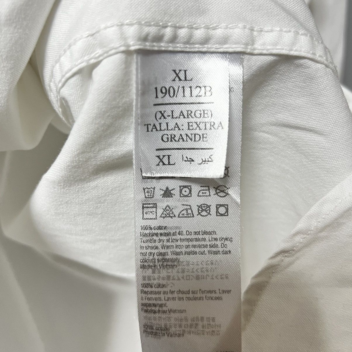 Allsaints Allsaints Shirt White Long Sleeve size XL Size US XL / EU 56 / 4 - 9 Thumbnail