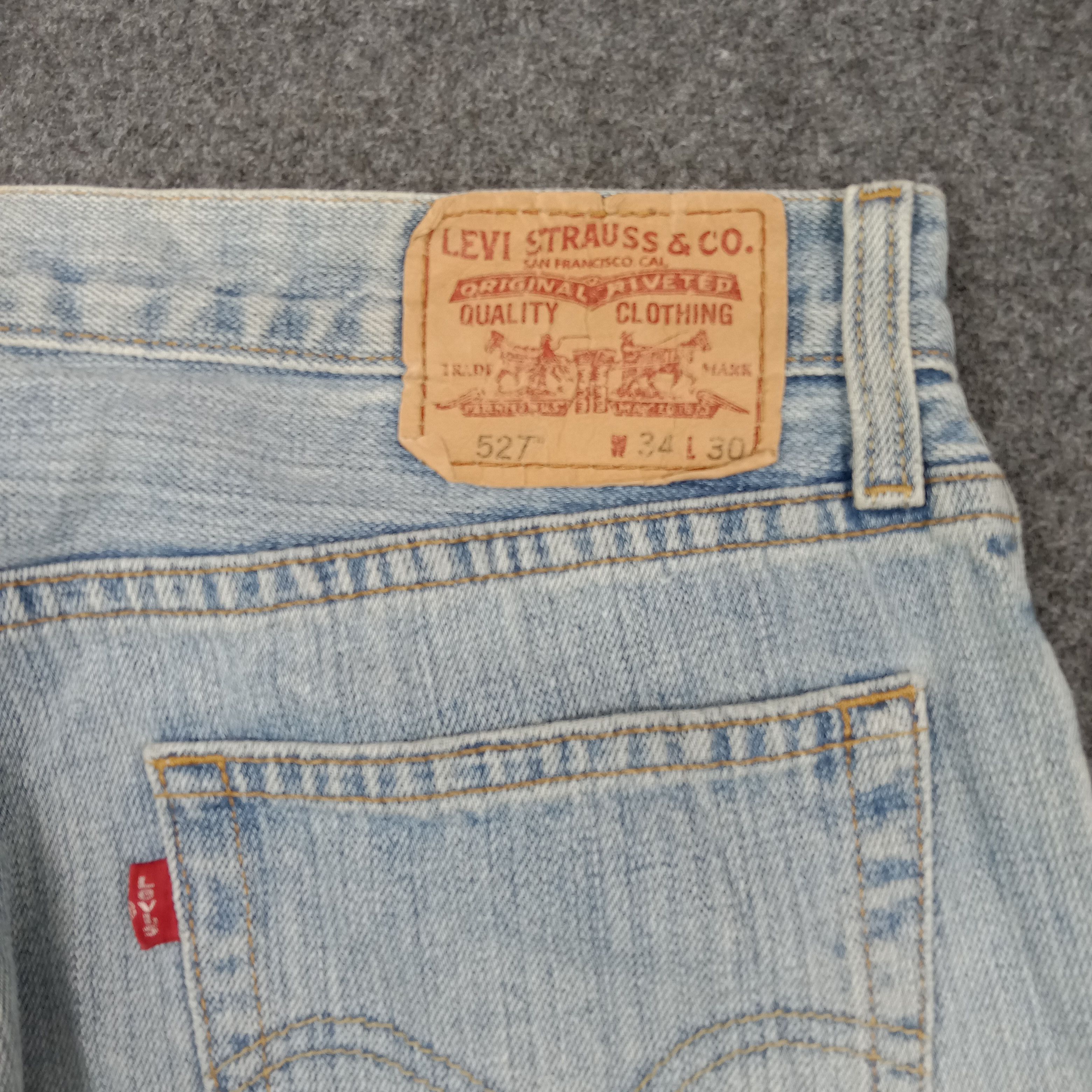 Levi's Levi's 527 Low Rise Boot American Denim Jeans C280N14 Size US 33 - 8 Thumbnail