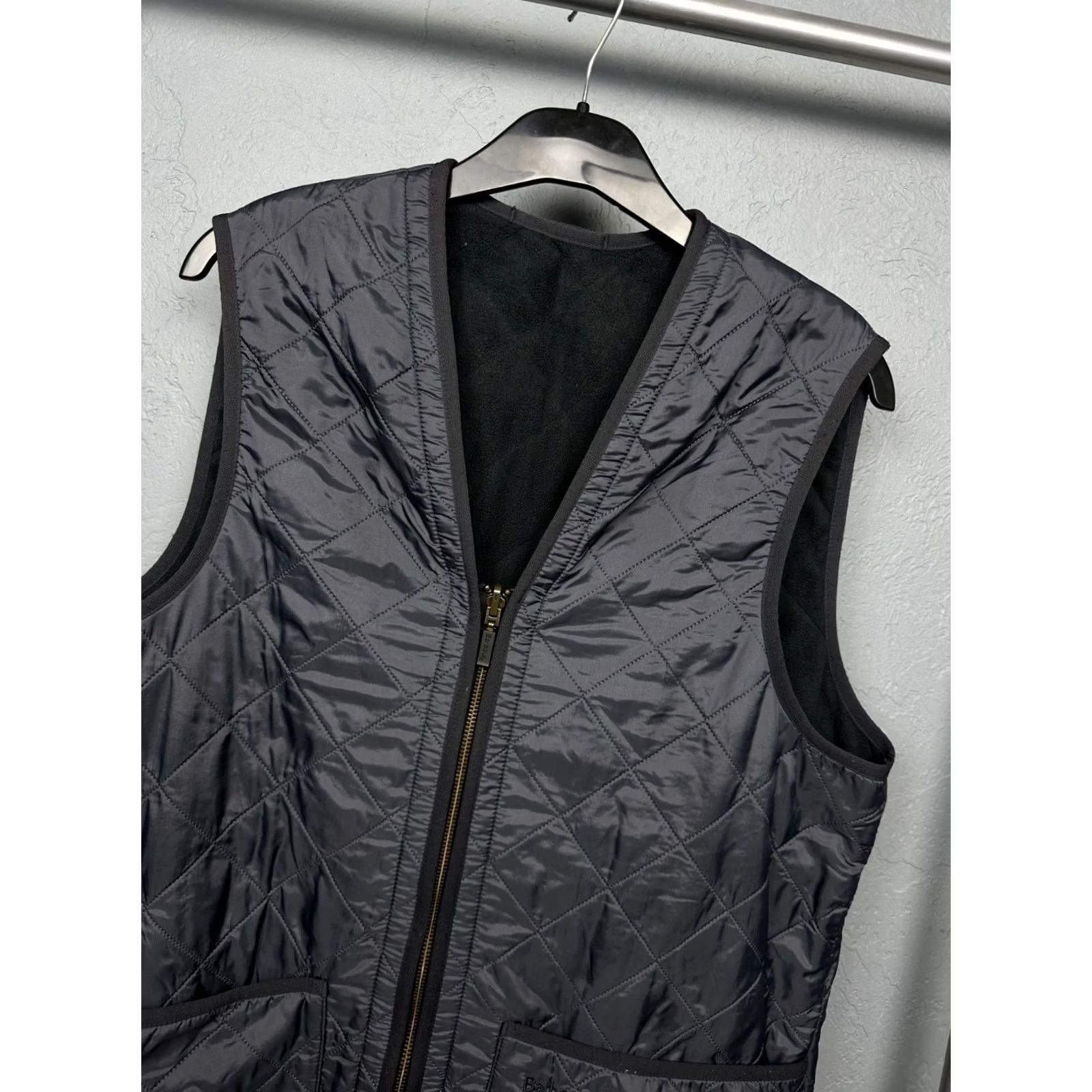 Barbour Barbour Mens Polarquilt Waistcoat/Zip Gilet Quilted Vest M Barbour Polarquilt Vest Mens Quilted Blue Vintage: No Vel Size US M / EU 48-50 / 2 - 2 Thumbnail