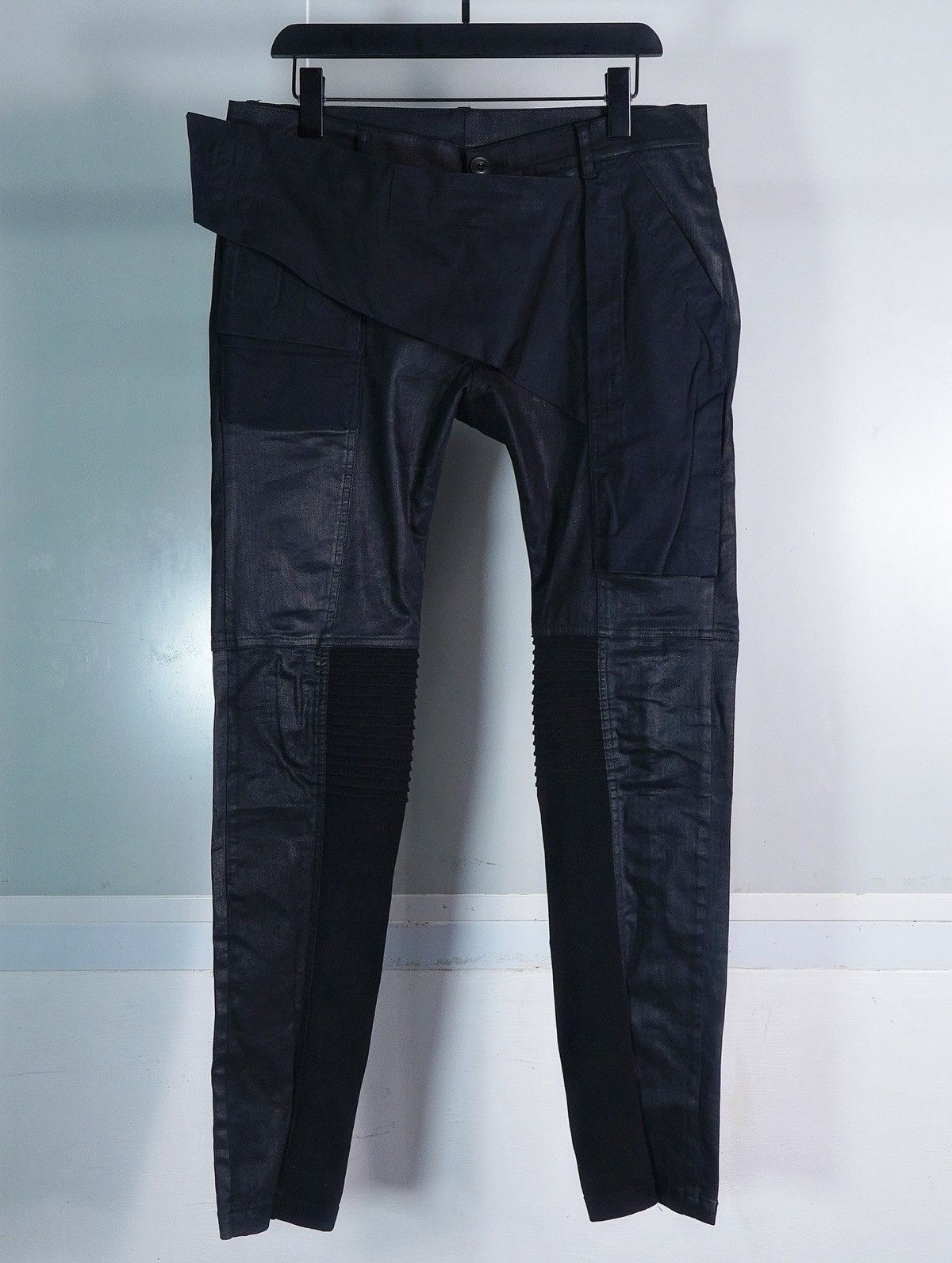 Rick Owens Mainline OG Waxed Memphis Denim Size US 33 - 1 Thumbnail