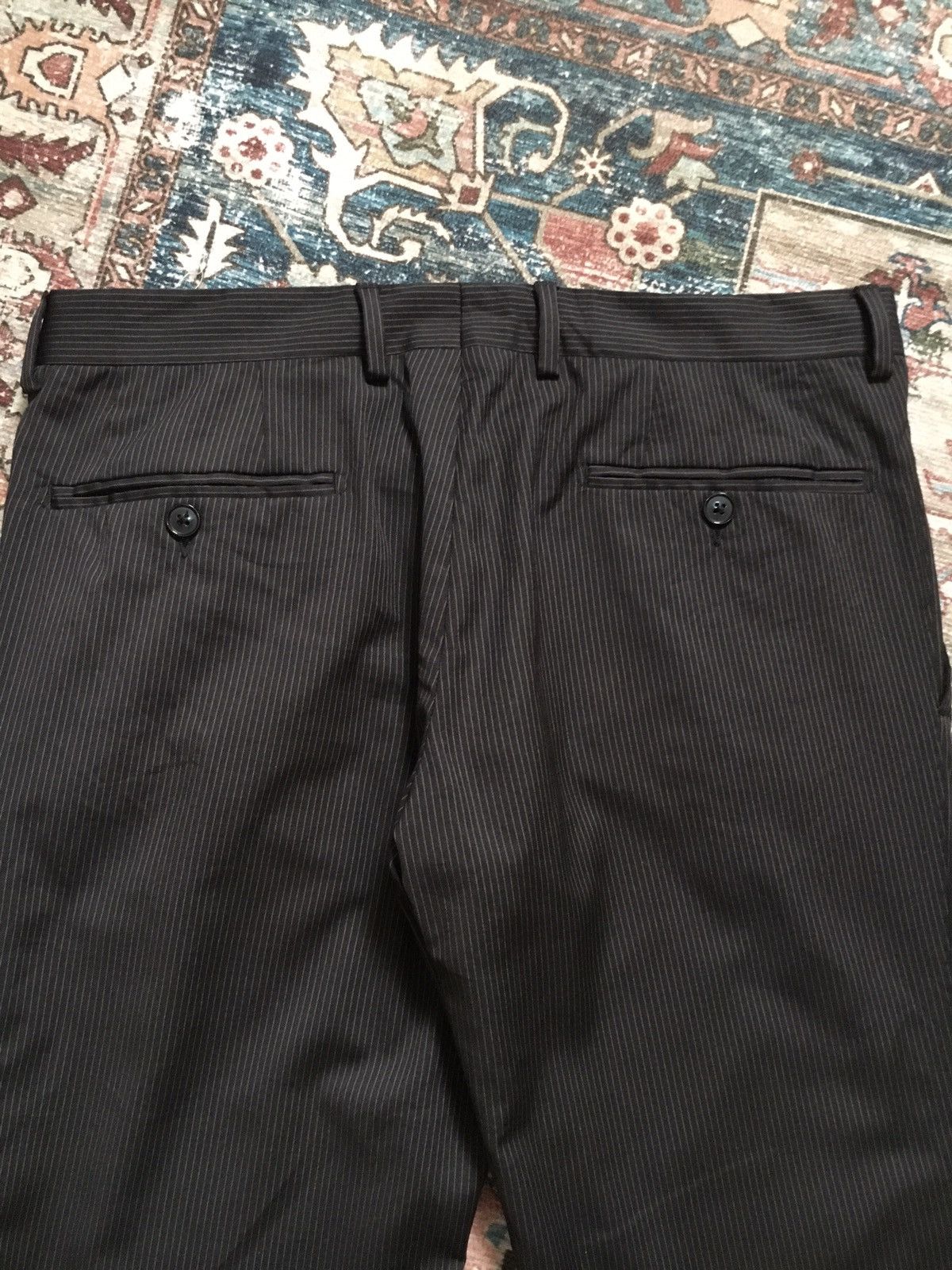 Dolce & Gabbana Dolce & Gabbana Stripe Black trouser Size US 32 / EU 48 - 7 Thumbnail