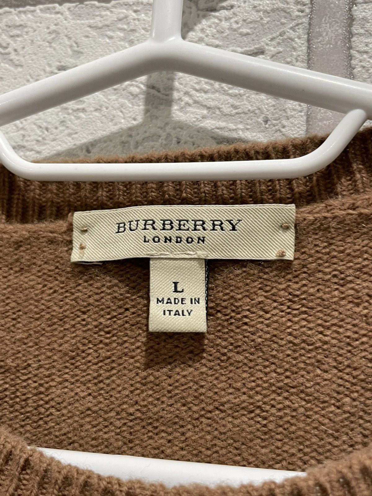Burberry Burberry Wool Sweater Size US L / EU 52-54 / 3 - 5 Thumbnail