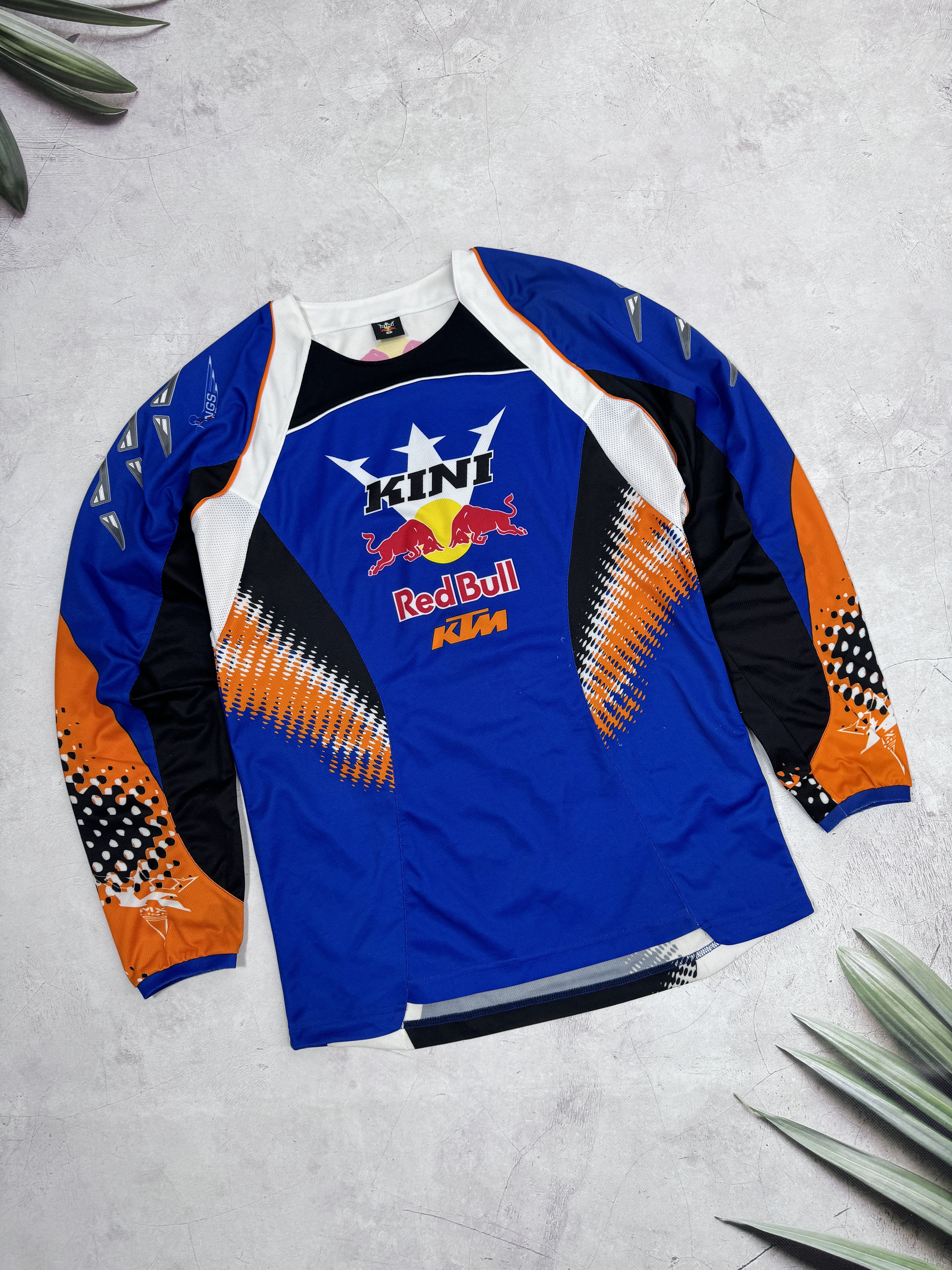Red Bull Red Bull KINI Motocross Jersey Shirt Vintage Style Racing Size US S / EU 44-46 / 1 - 1 Thumbnail