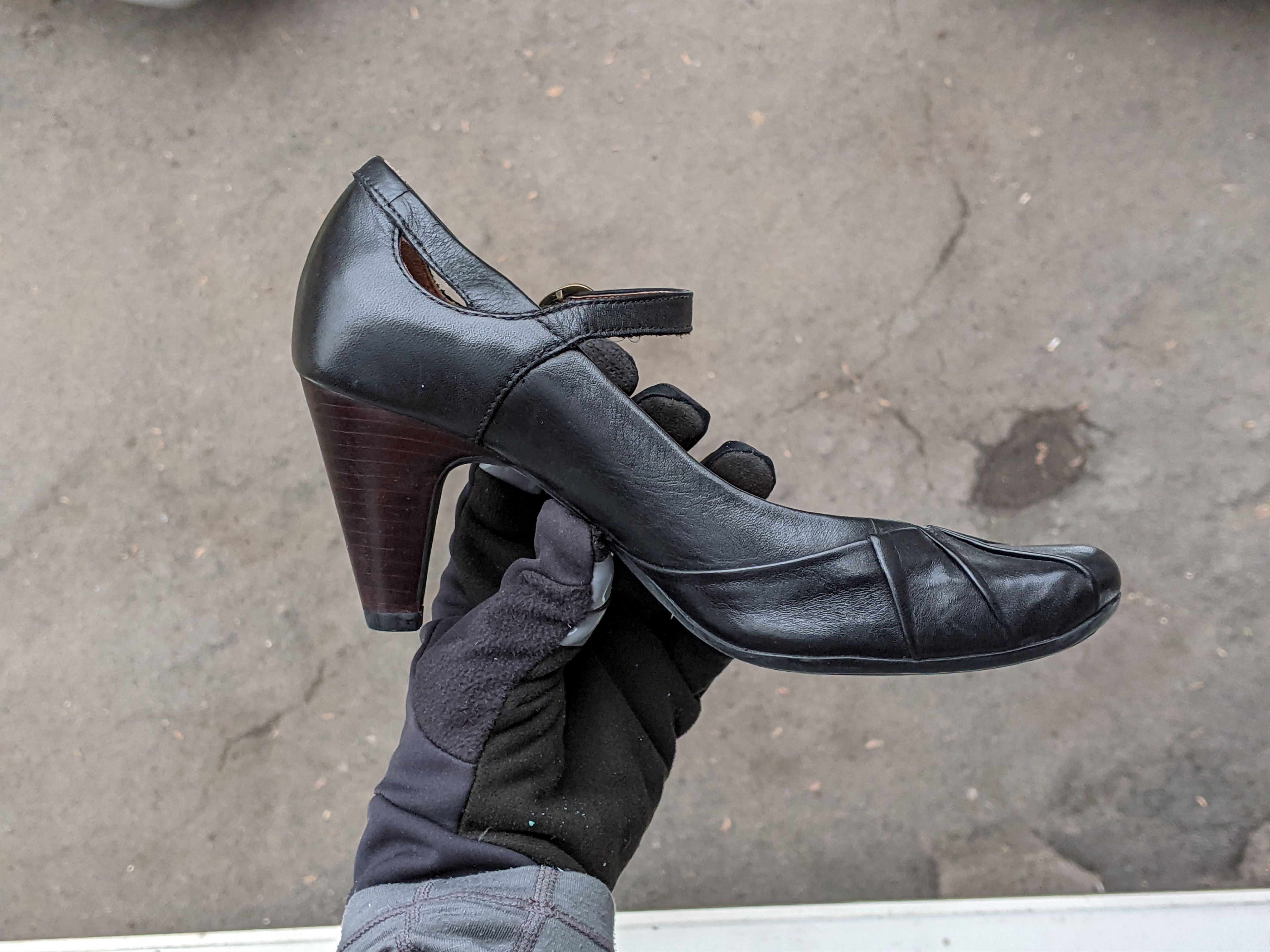 Clarks Clarks Mary Jane Heels Buckle Shoes Vintage Prada Gucci Size US 8.5 / IT 38.5 - 5 Thumbnail