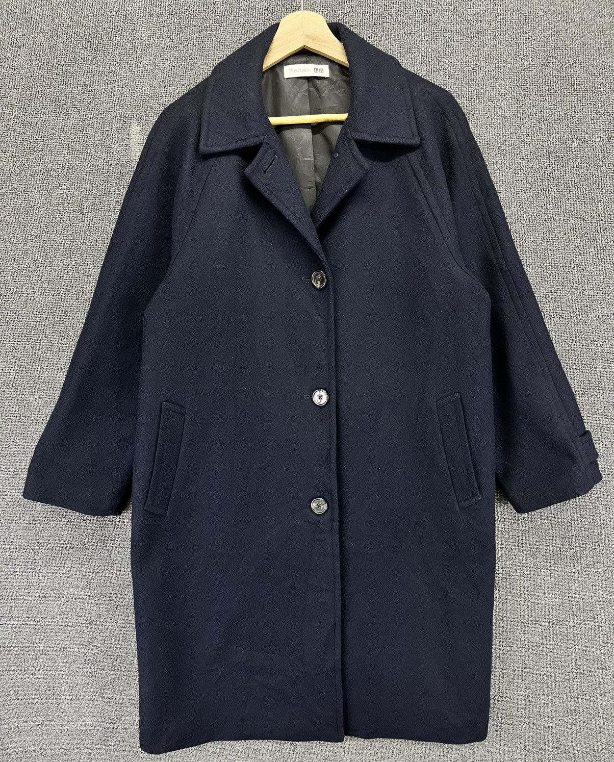 JW Anderson × Uniqlo J.W.Anderson Uniqlo Button Up Wool Long Jacket Size US L / EU 52-54 / 3 - 1 Thumbnail