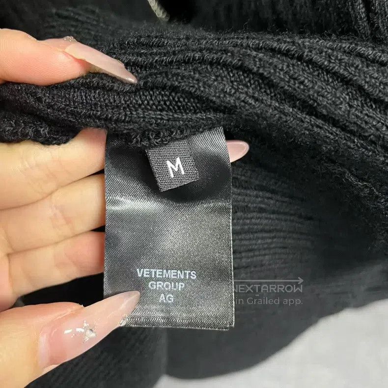 Vetements VETEMENTS Black Plain Collar Loose Zip Leisure Jacket Size US M / EU 48-50 / 2 - 3 Thumbnail