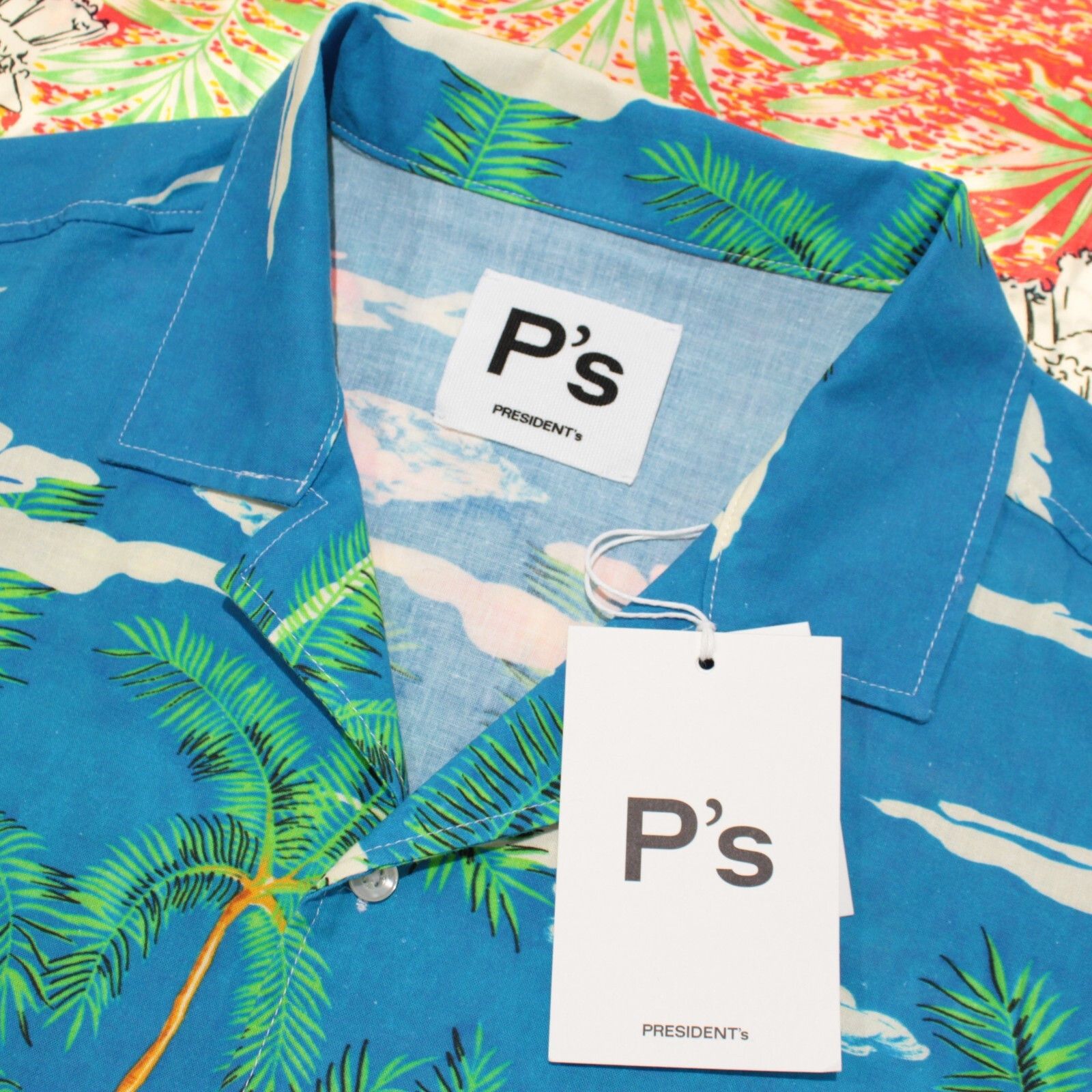 President's President's New with tags Shirt Size L US In Blue Size US L / EU 52-54 / 3 - 1 Thumbnail