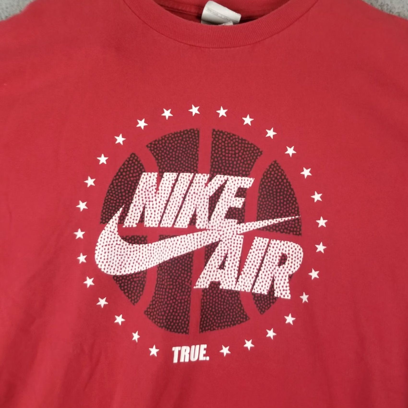 Nike VINTAGE Nike Air T Shirt Men XL Red Silver Tag True Grunge Y2K Nike Shirt Men's XL Red Grunge 90s Size US XL / EU 56 / 4 - 3 Thumbnail
