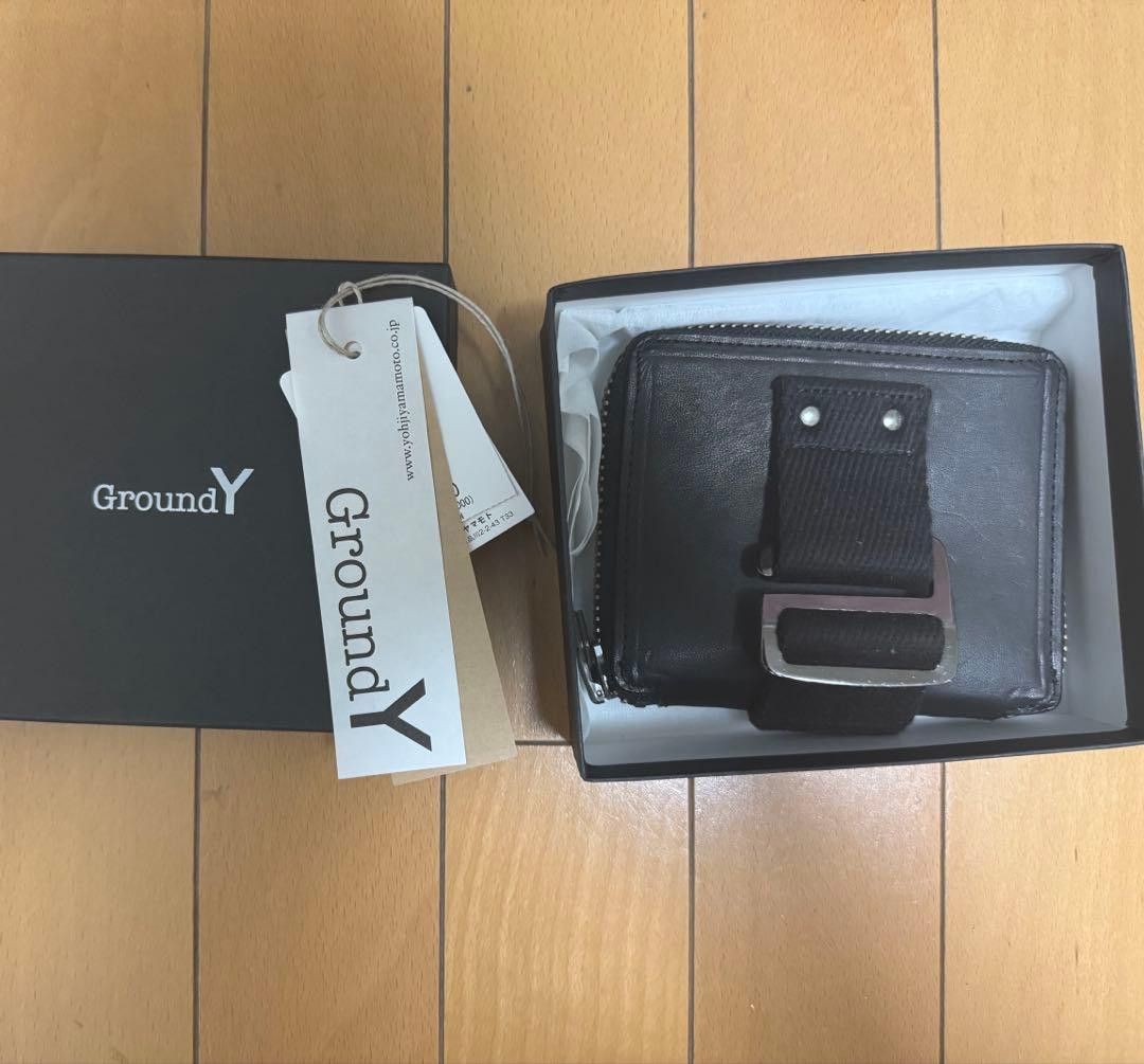 Yohji Yamamoto Yohji Yamamoto Ground Y/COW LEATHER BELT Bifold Wallet Size ONE SIZE - 1 Thumbnail