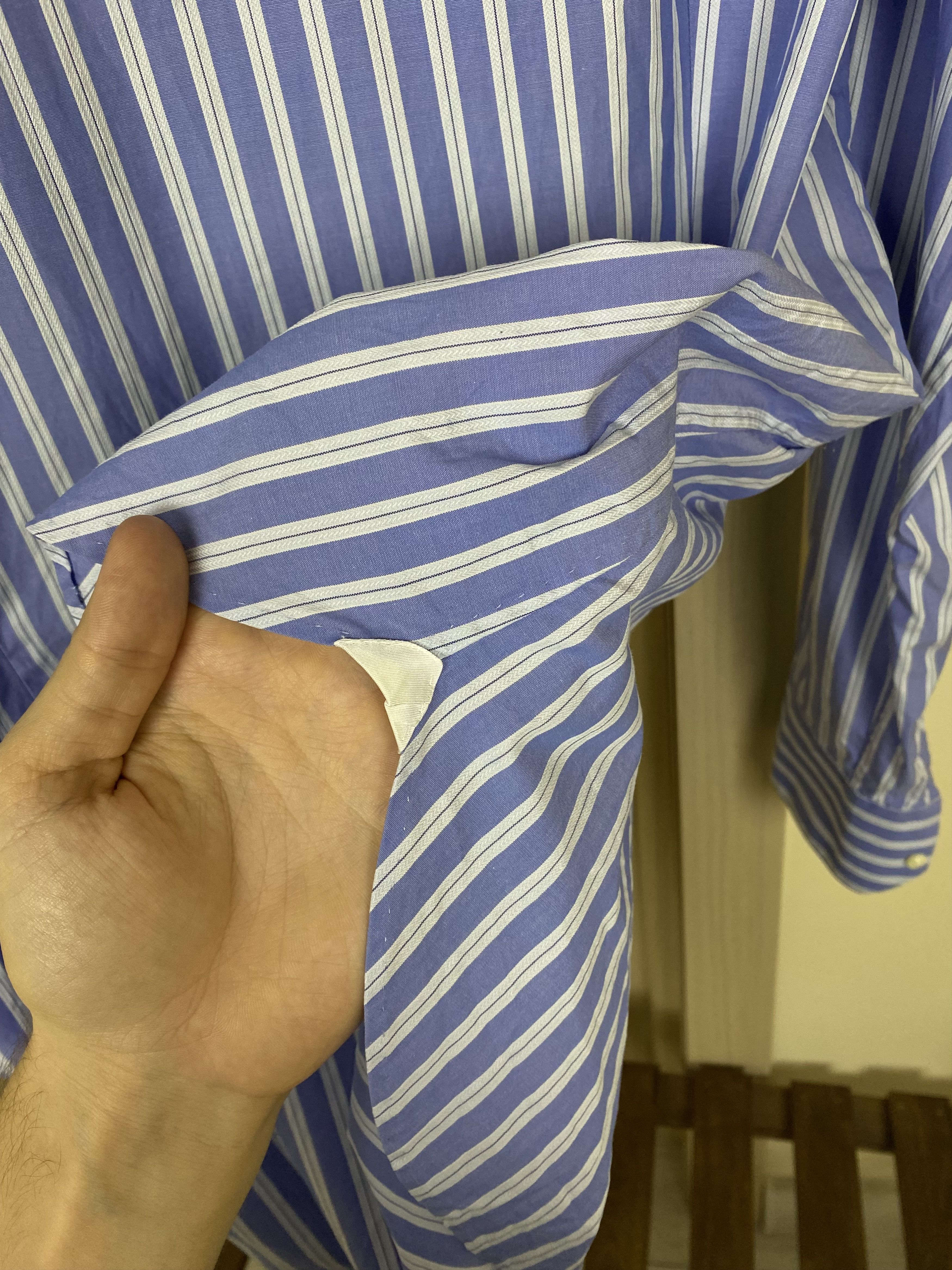 Patrick Hellmann Collection Patrick Hellmann collection classic stripe handmade shirt Size US M / EU 48-50 / 2 - 7 Thumbnail