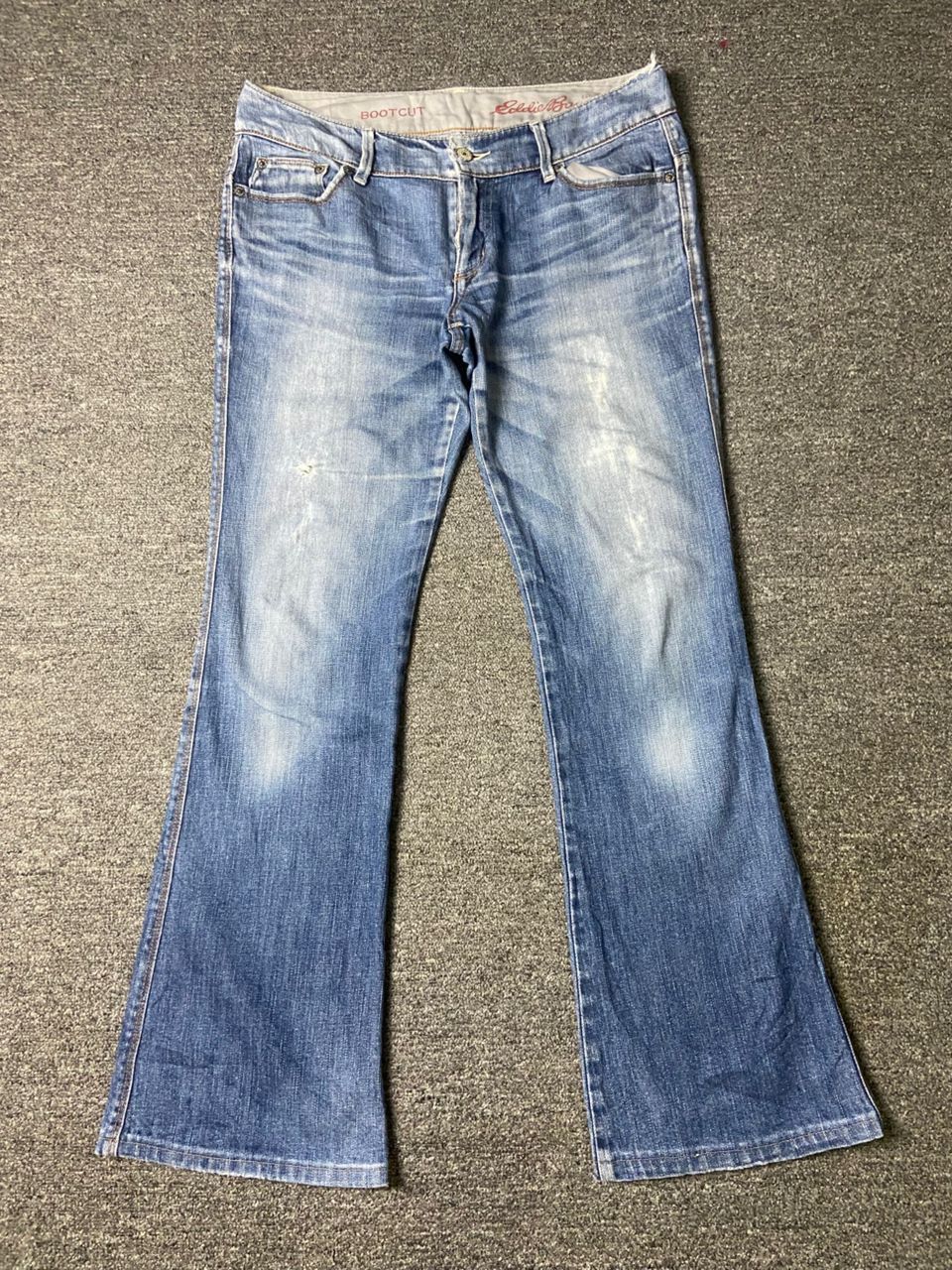 Eddie Bauer × Japanese Brand × Vintage Vintage EDDIE BAUER Bootcut Denim Jeans (132) Size US 32 / EU 48 - 1 Thumbnail