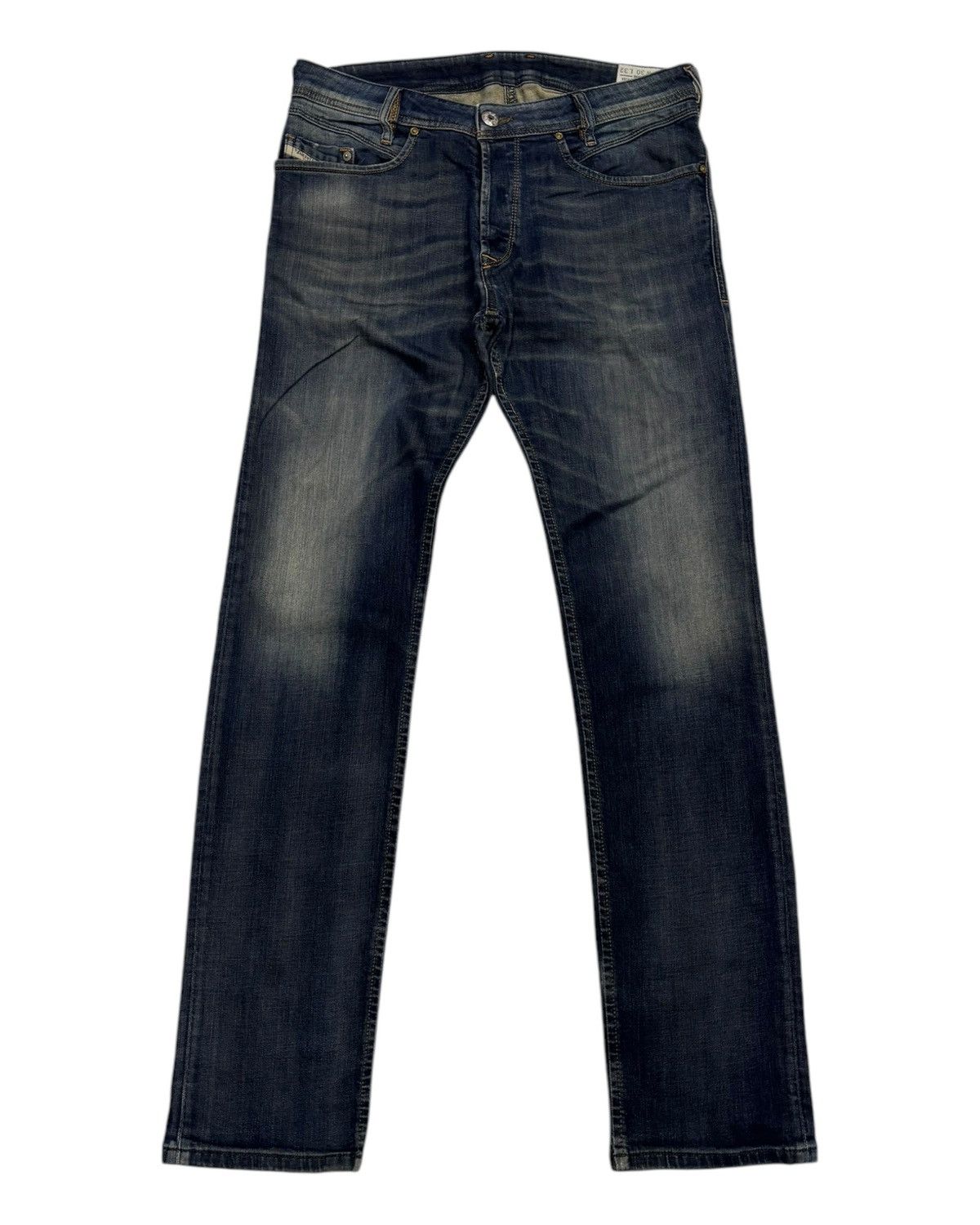 Diesel DIESEL REGULAR SLIM TAPERED DENIM JEANS Size US 32 / EU 48 - 7 Thumbnail
