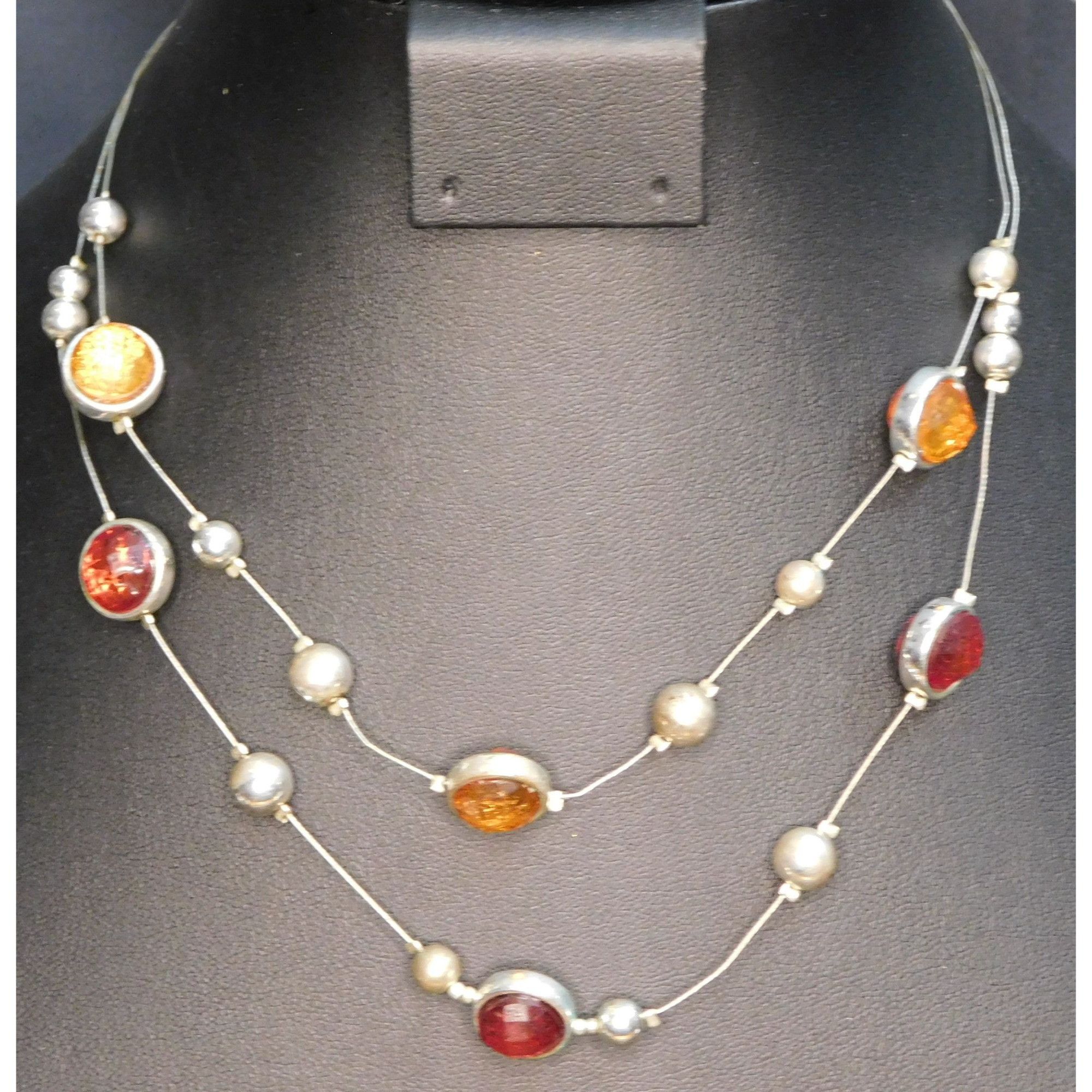 Other Fall Celestial Floating Gem LayeredNecklace Size ONE SIZE - 3 Thumbnail