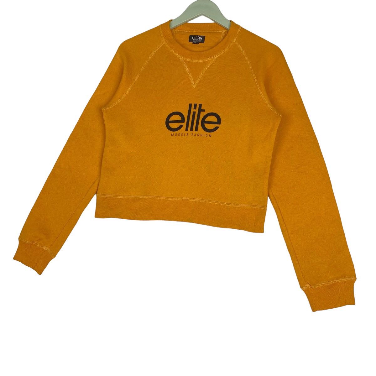 Designer × Vintage Elite Sweatshirt Crewneck Pullover Jumper Size XS / US 0-2 / IT 36-38 - 3 Thumbnail