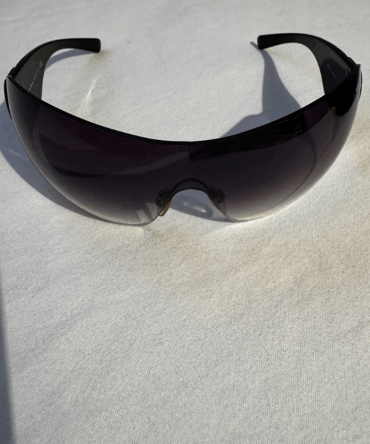 Prada Prada Sunglsasses Ski Logo Sport Shield Mask Vintage EX0256 Size ONE SIZE - 2 Thumbnail