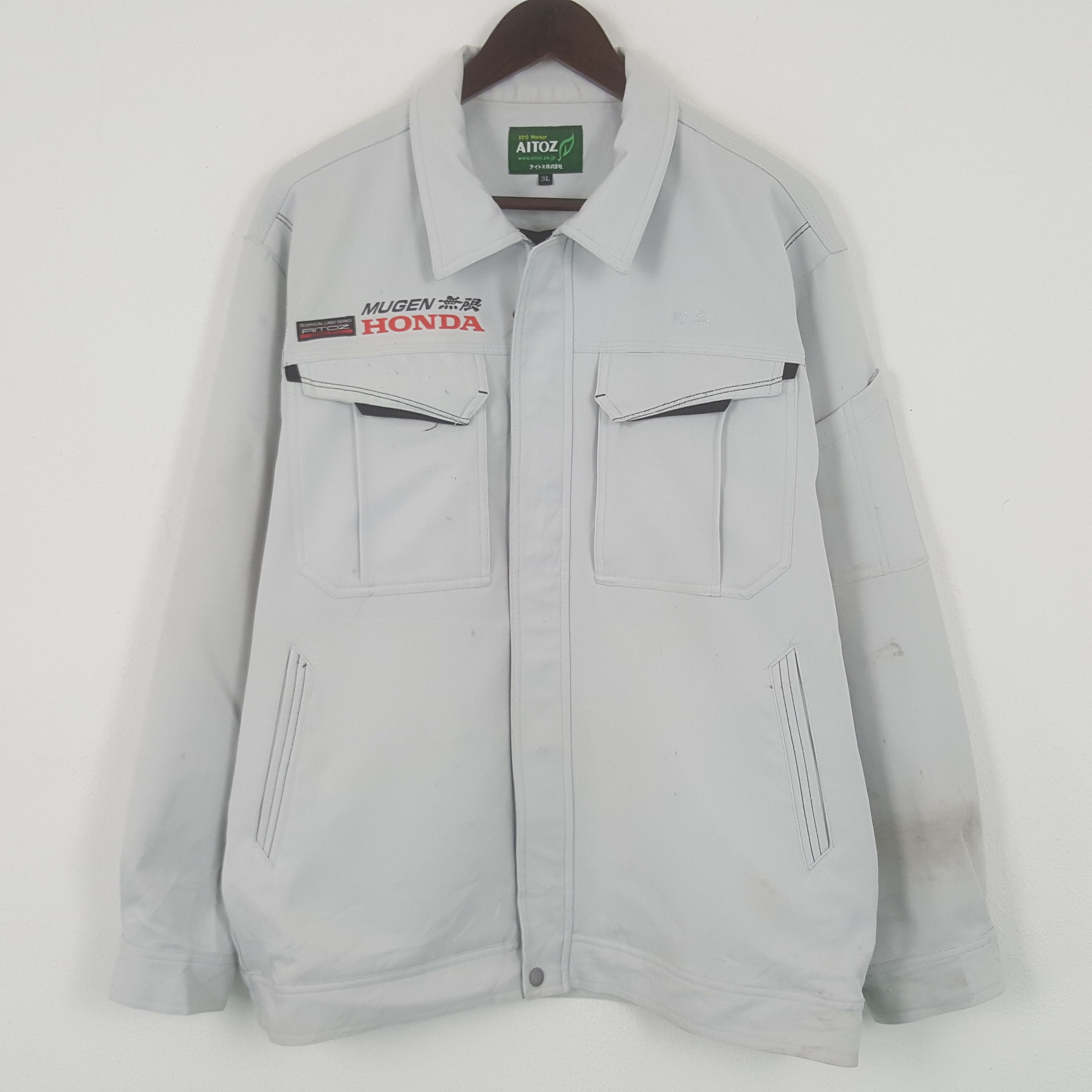Honda × Vintage Vintage Mugen Honda Racing Custom Art Uniform Jacket Size US L / EU 52-54 / 3 - 3 Thumbnail