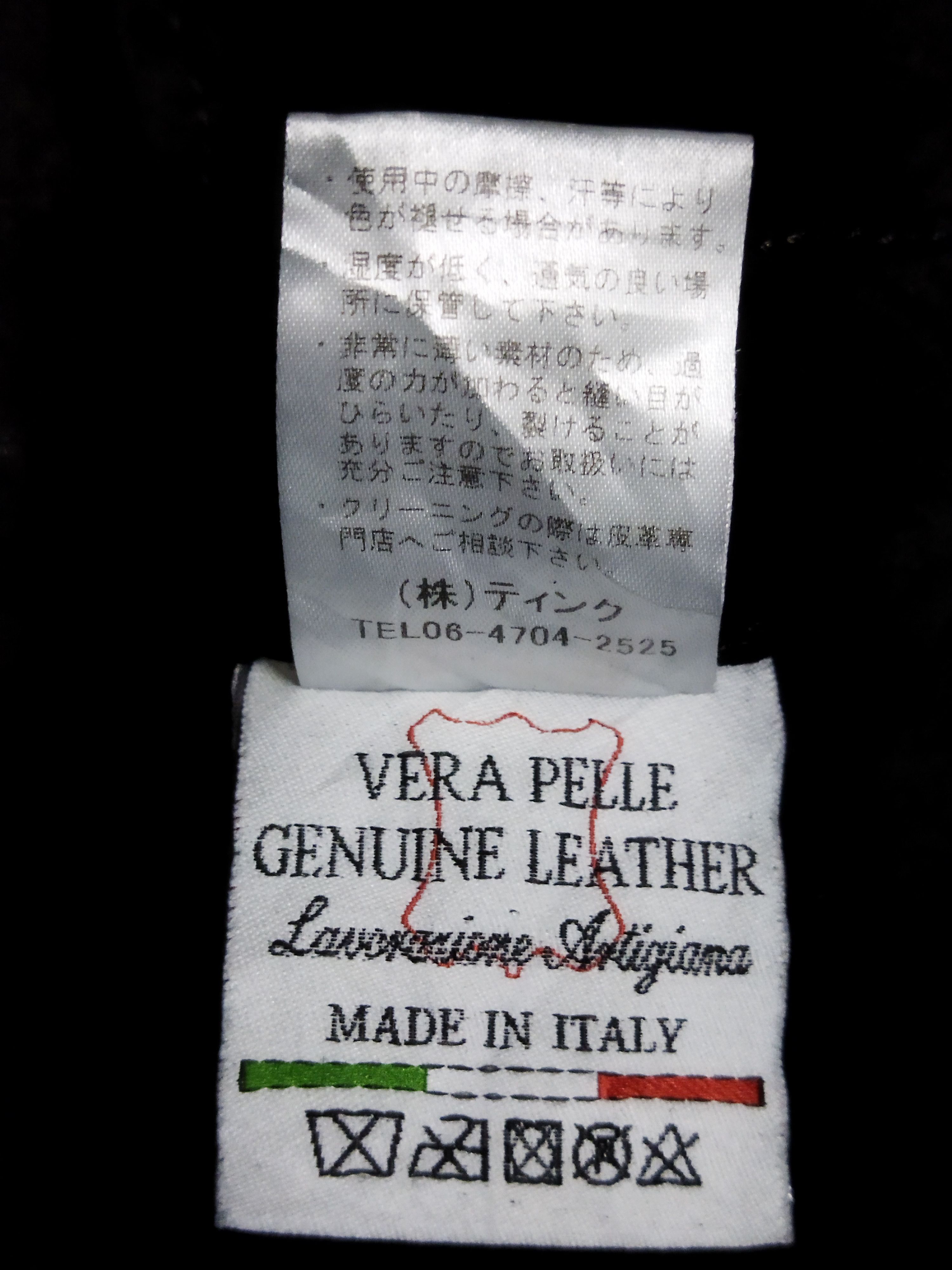 Vera Pelle Vera Pelle Asymmetrical Leather Jacket Size XXS / US 00 / IT 34 - 8 Thumbnail