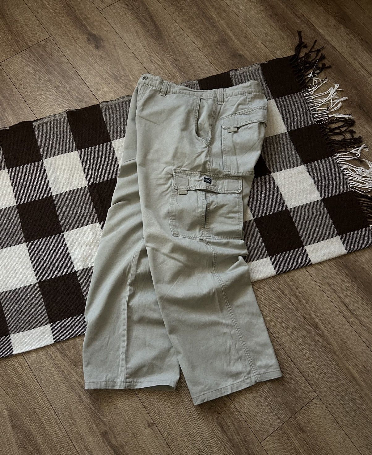 Quiksilver × Vintage Vintage Quicksilver mens cargo baggy y2k rare mens Size US 33 - 1 Thumbnail