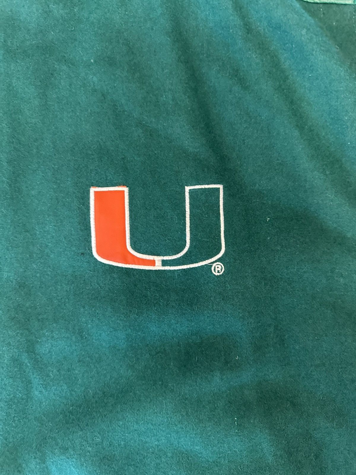 Steve And Barrys Vintage Steve & Barrys Miami Hurricanes Varsity Jacket-XXL Size US XXL / EU 58 / 5 - 4 Thumbnail