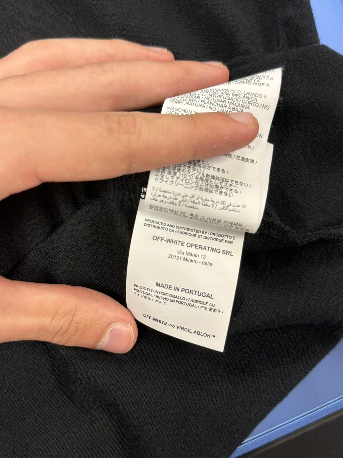 Off-White Off white black arrow tee Size US M / EU 48-50 / 2 - 5 Thumbnail