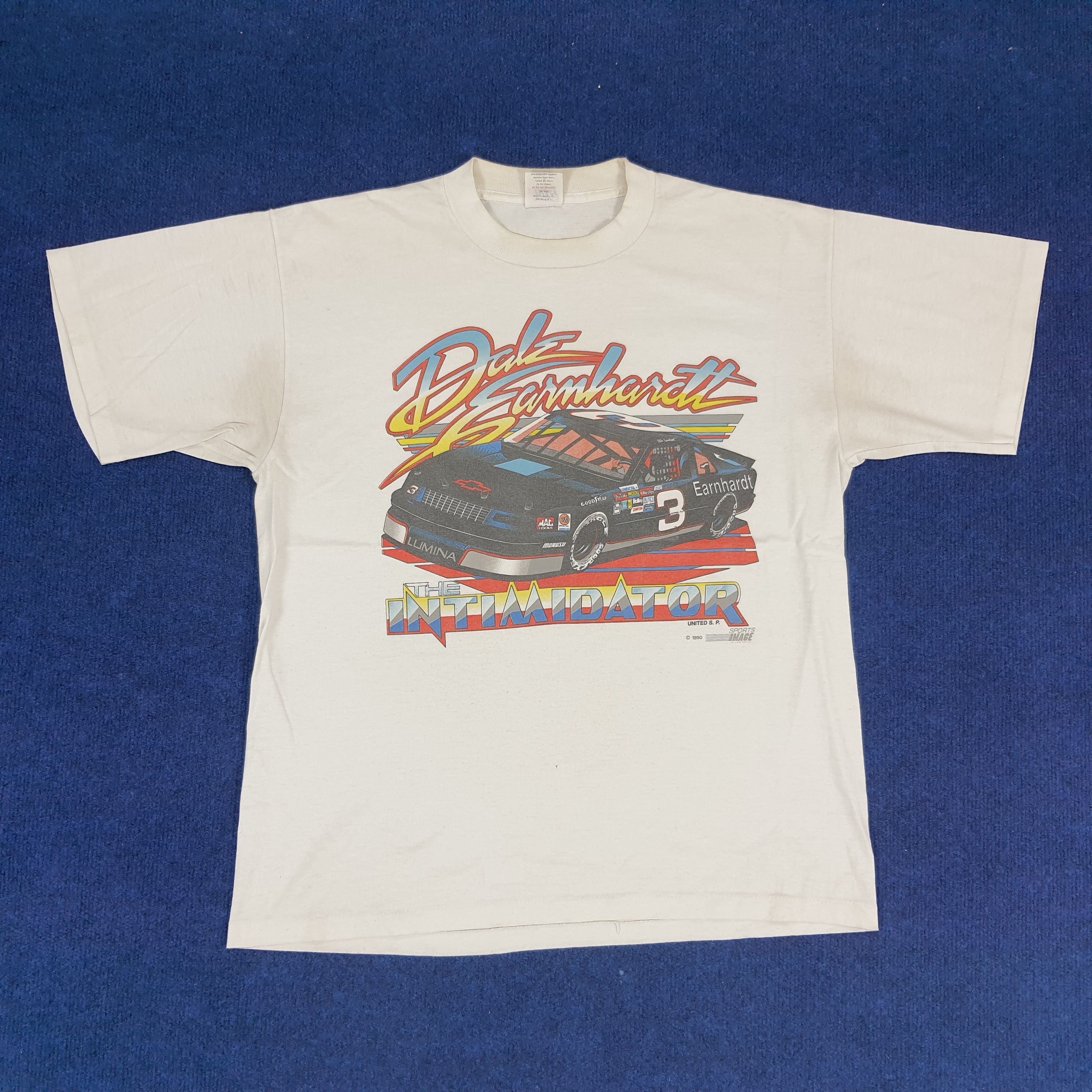 Vintage Vintage Dale Earnhardt American Motorsports Racing T-shirt Size US L / EU 52-54 / 3 - 1 Thumbnail