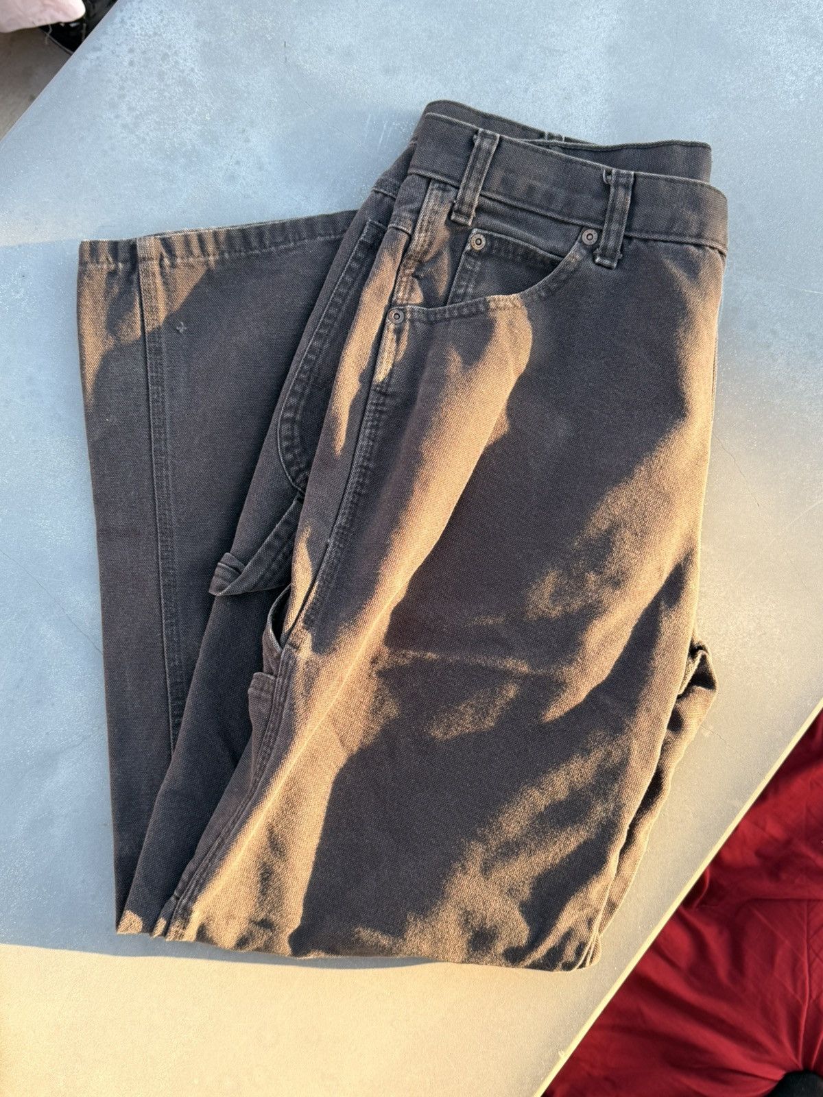 Dickies Dickies Work Pants – Black – Size 34–37 – Durable Canvas | Size US 35 - 1 Thumbnail