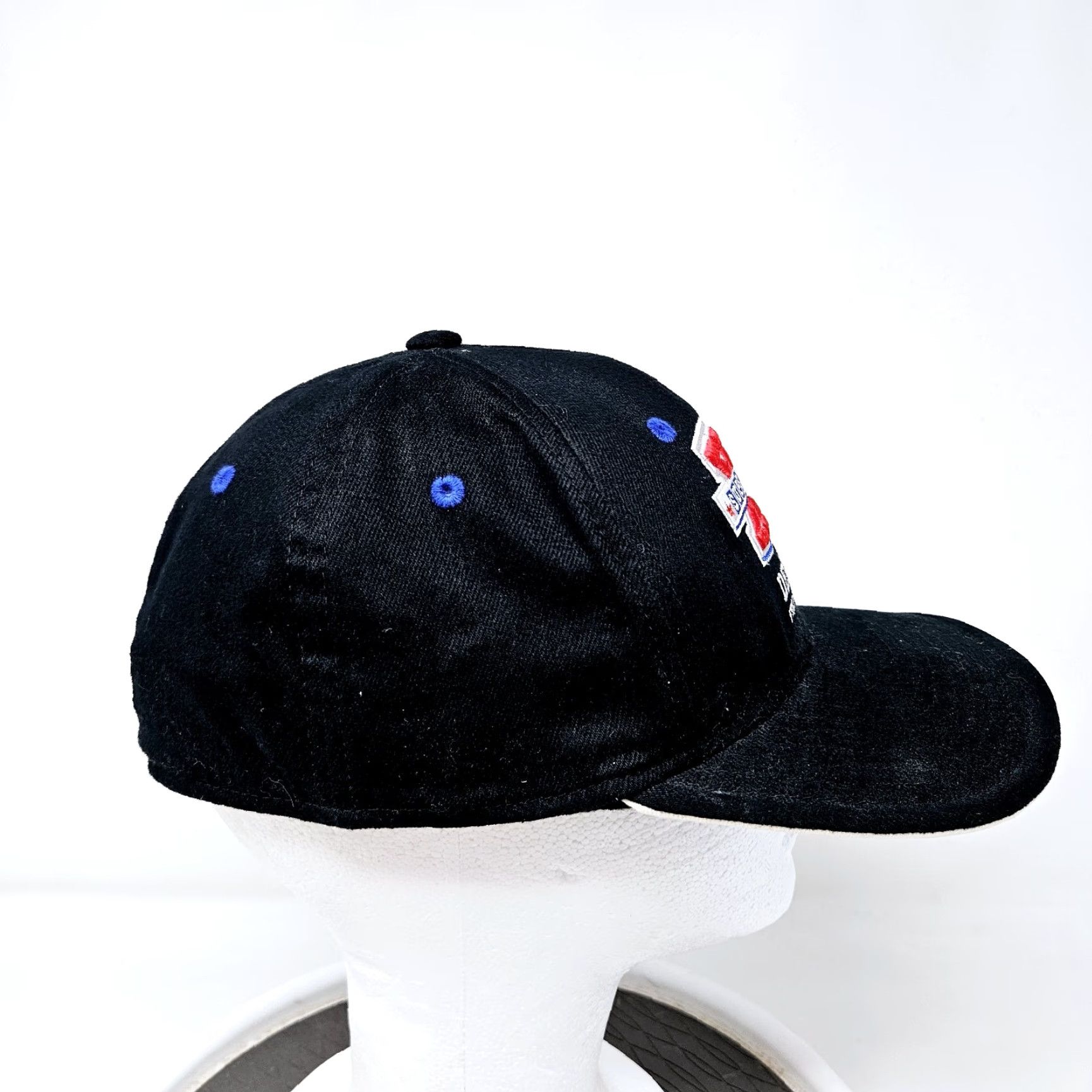 Reebok Reebok Detroit Football Hat Black OSFA XL Cap Men Baseball Logo Super Bowl XL 2006 Size ONE SIZE - 3 Thumbnail