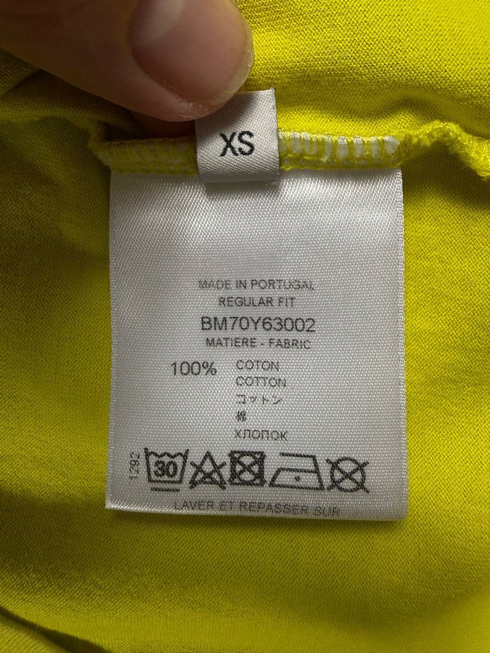 Givenchy Givenchy Yellow Infinity Rings Logo T-Shirt Size US XS / EU 42 / 0 - 7 Thumbnail