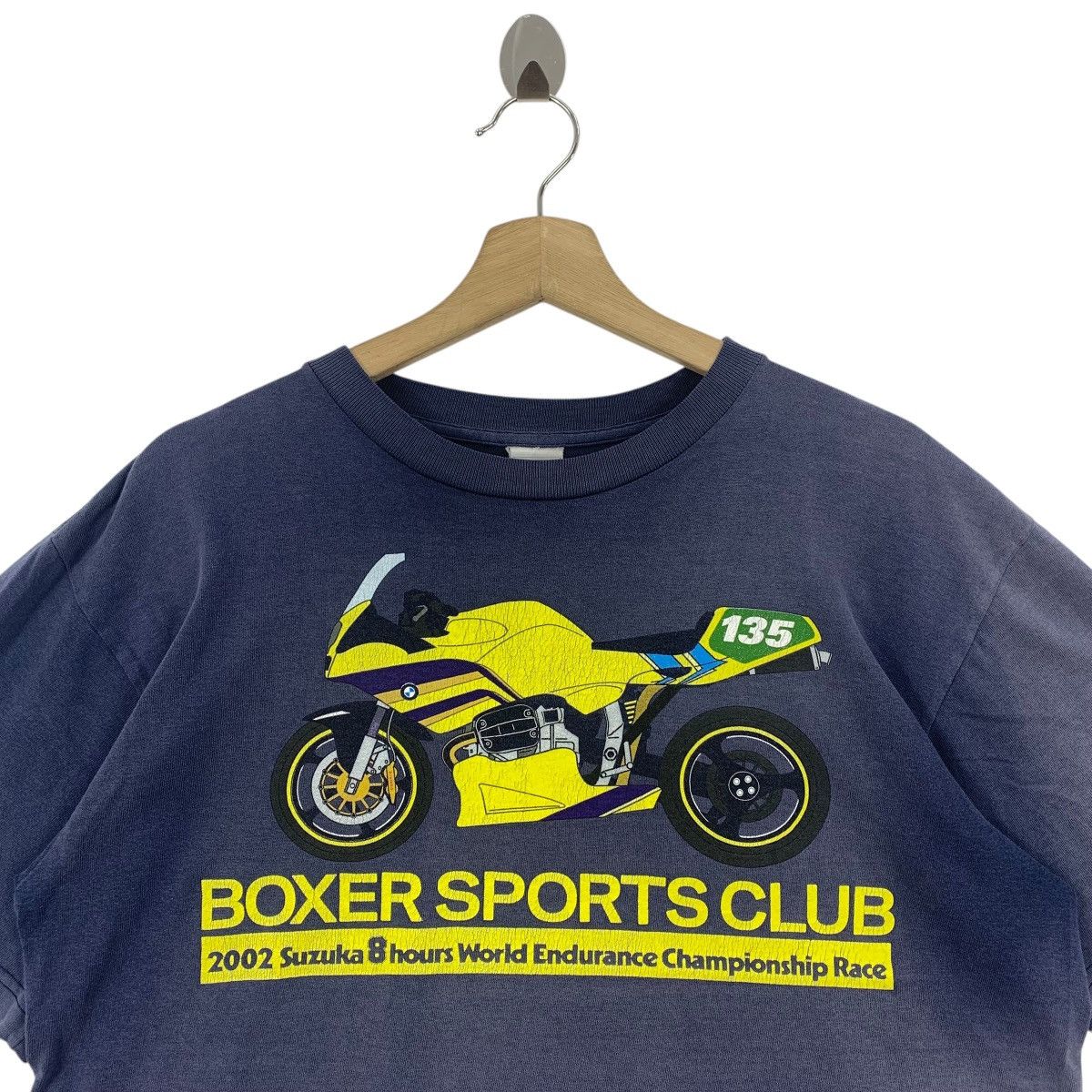 Japanese Brand Vintage y2K SUZUKA 8 HOURS CIRCUIT Racing tee Size US L / EU 52-54 / 3 - 2 Thumbnail