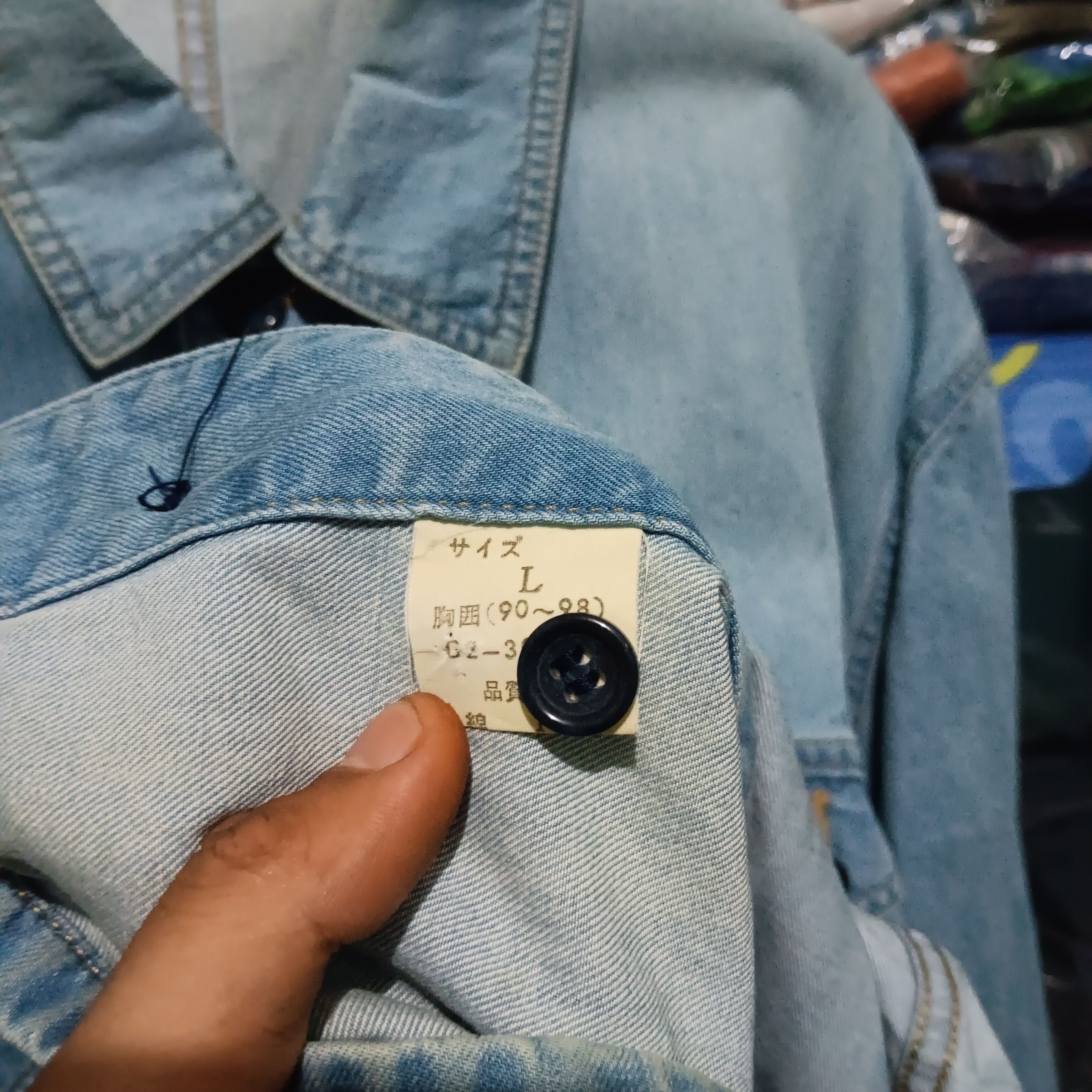 Marithe + Francois Girbaud Marithe francois girbaud denim chore jacket Size US XL / EU 56 / 4 - 4 Thumbnail