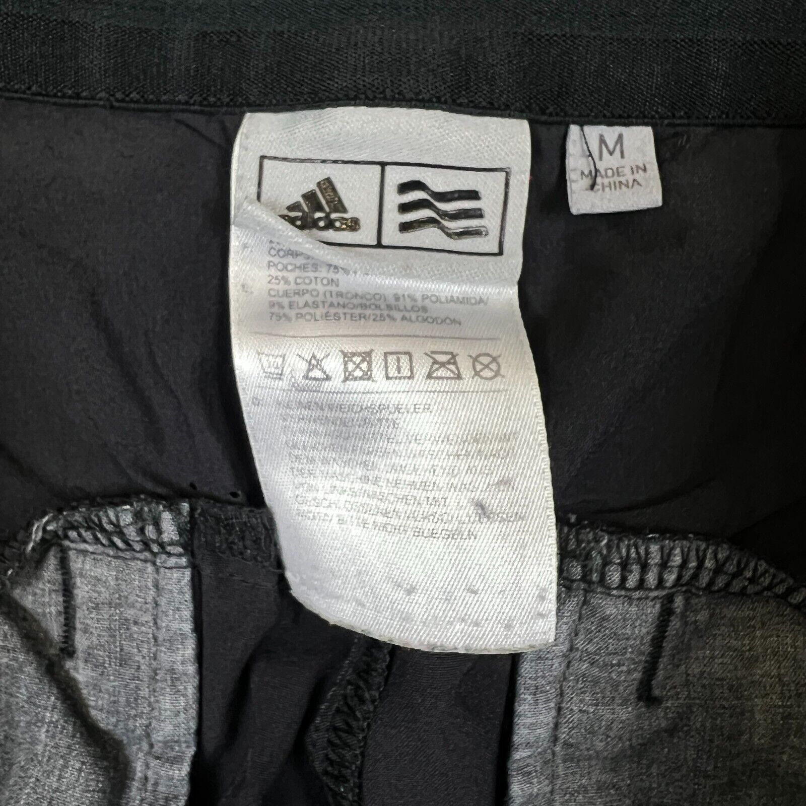 Adidas × Vintage Adidas Pants Medium Spell Out Stripes Slim Casual Trousers Size US 30 / EU 46 - 6 Thumbnail