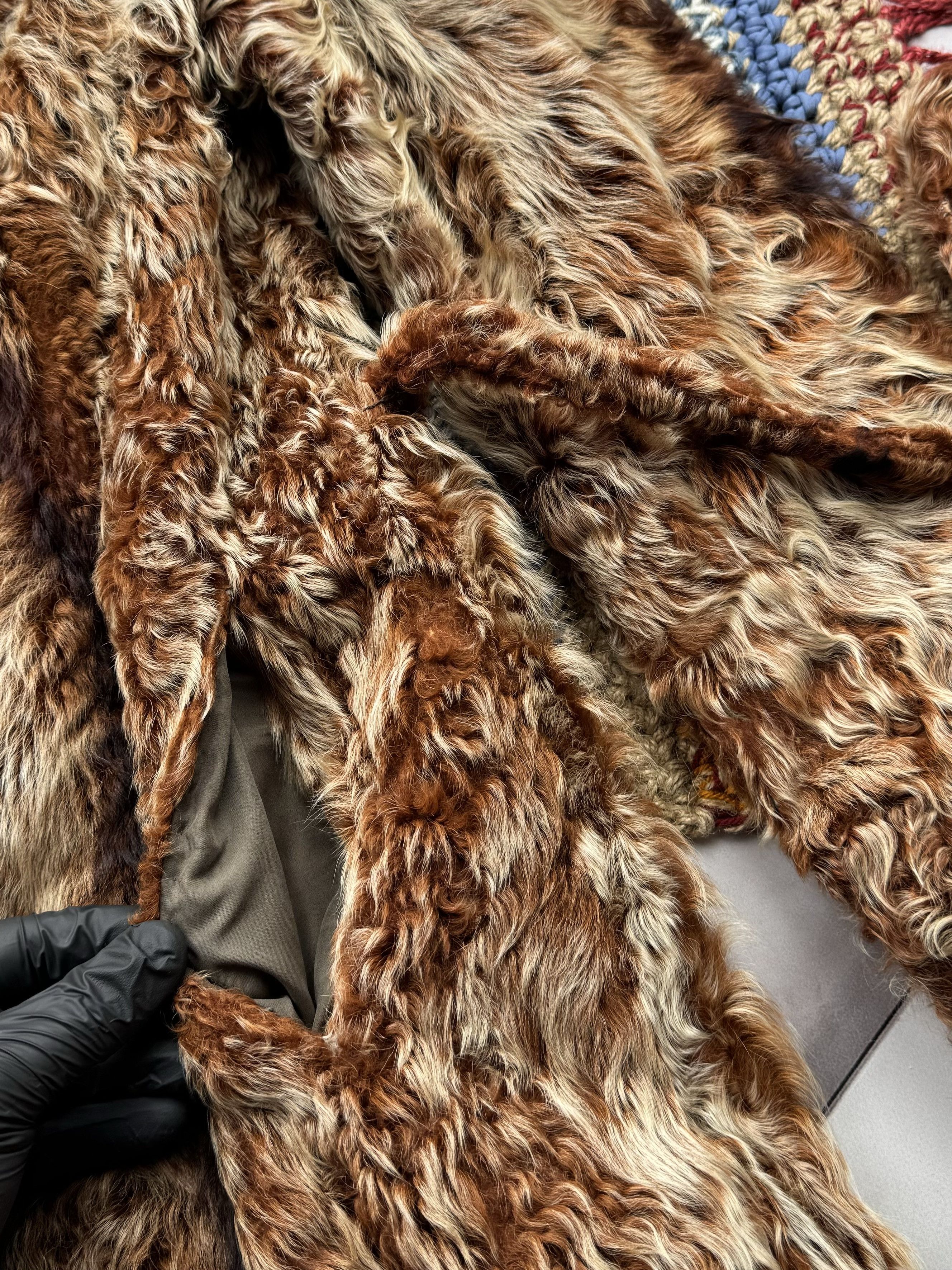 Vintage Vintage Real Fur Hooded Coat (E4) Size M / US 6-8 / IT 42-44 - 7 Thumbnail