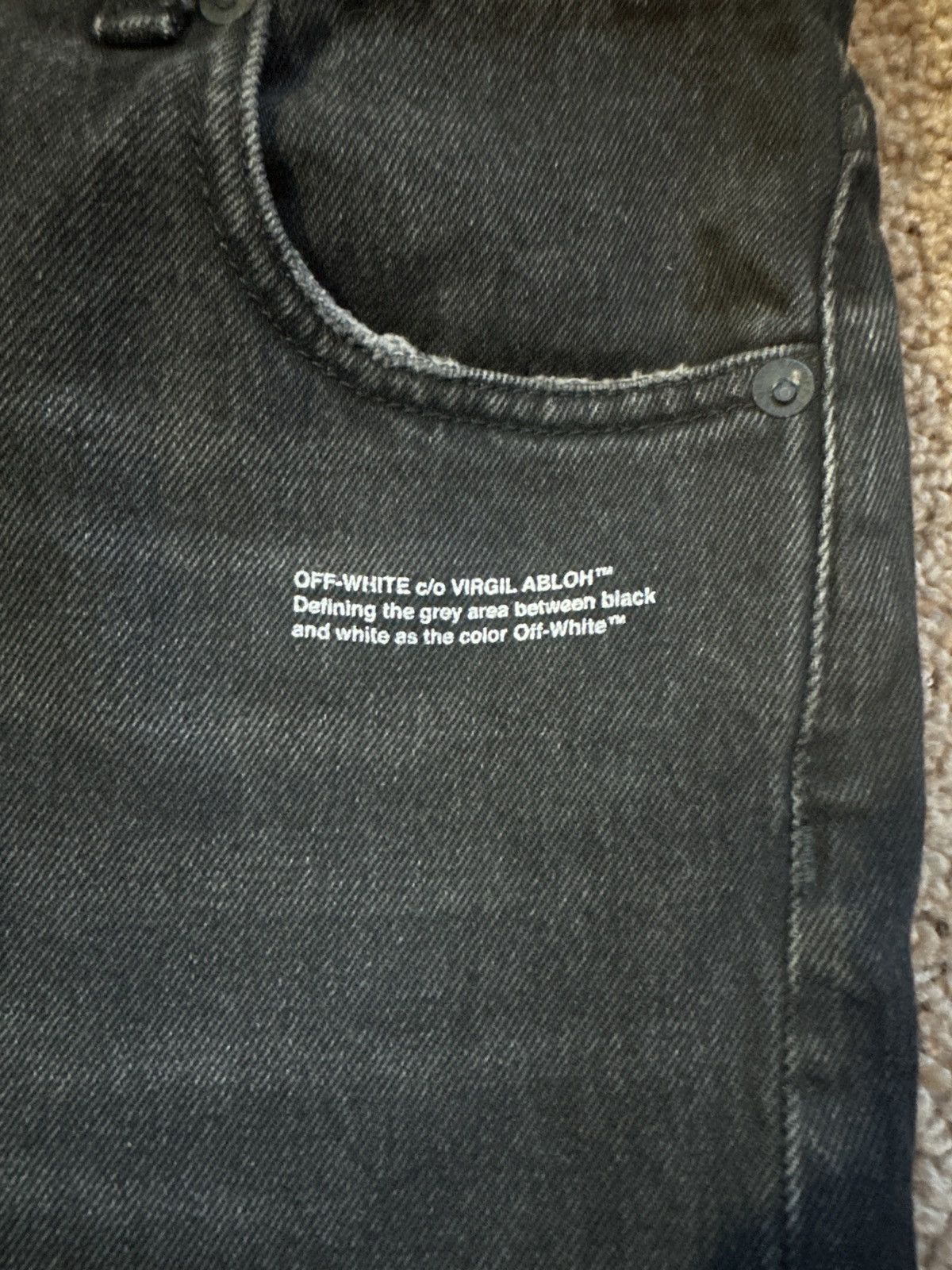 Off-White Off white jorts Size 29" - 4 Thumbnail