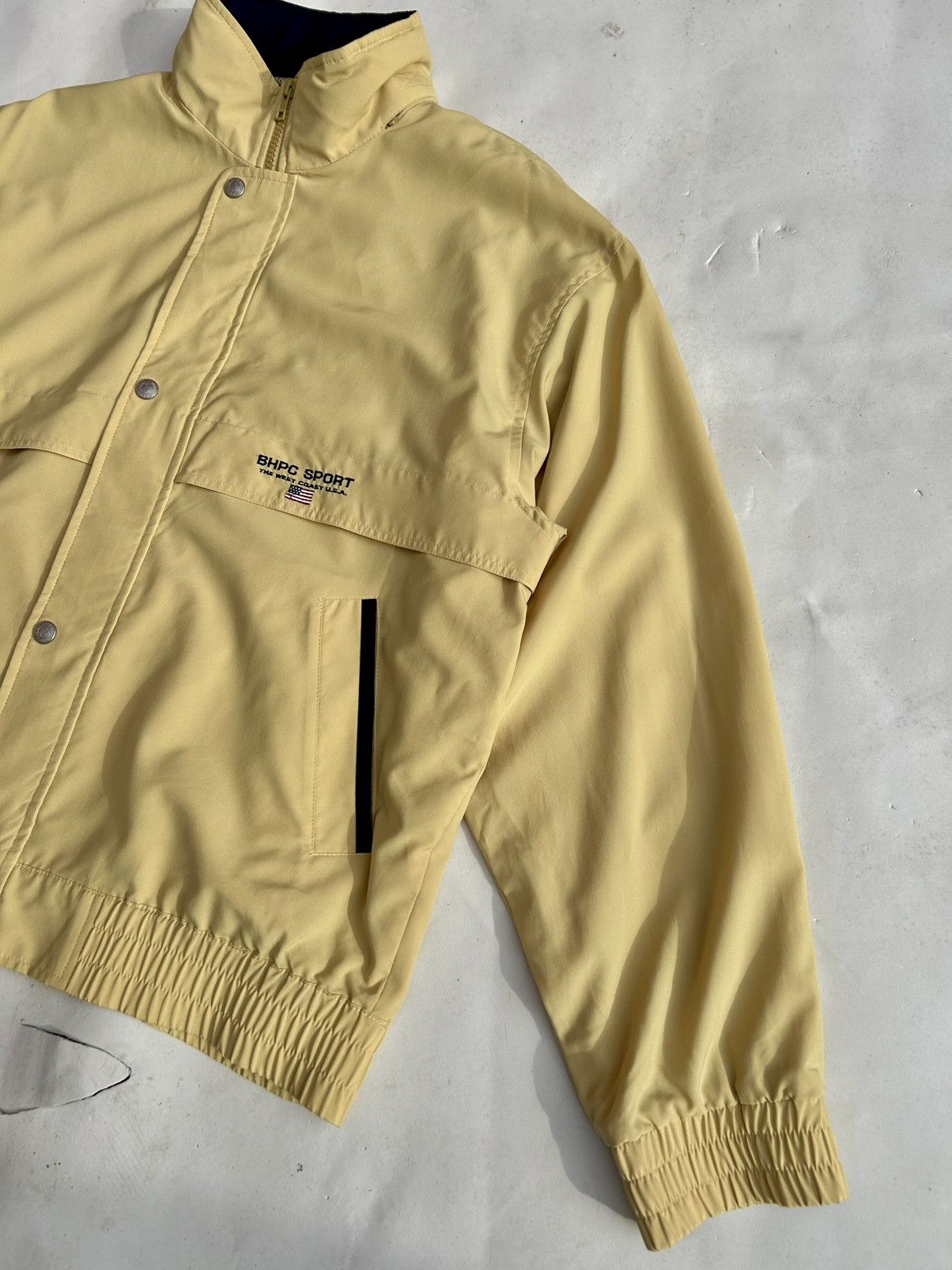 Vintage Vintage Polo Club Beverly Hills Light Zipper Jacket Size US L / EU 52-54 / 3 - 5 Thumbnail