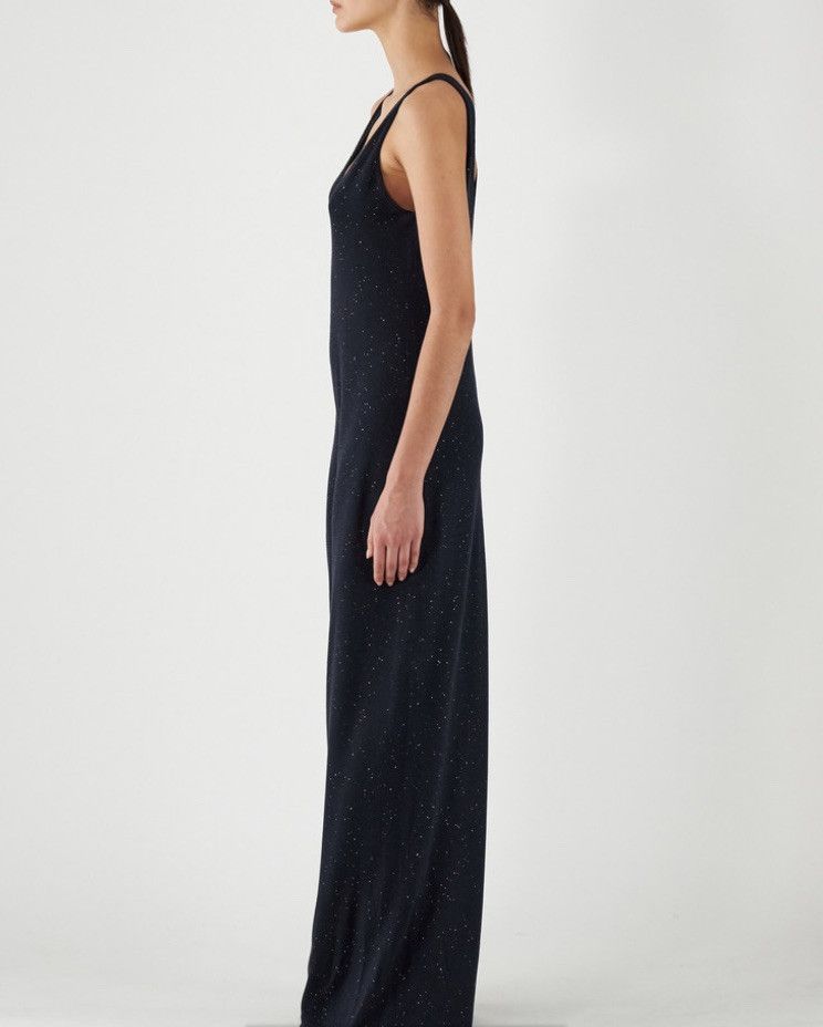 Loro Piana o1srvl11e1124 Stella Alpina Knitted Jumpsuit in Navy Blue Size 30" / US 8 / IT 44 - 5 Thumbnail