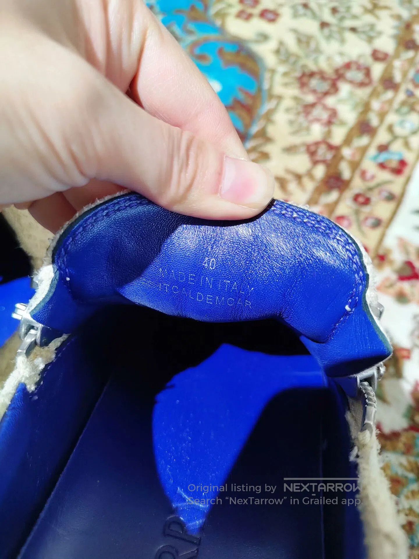 Burberry Burberry Gray Cashmere Slippers. Size US 7 / EU 40 - 6 Thumbnail