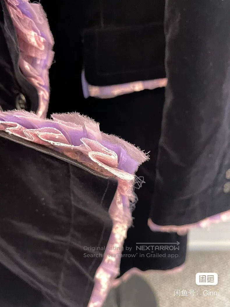 Comme des Garcons Comme Des Garcons Main line padded black velvet long coat Size S / US 4 / IT 40 - 5 Thumbnail