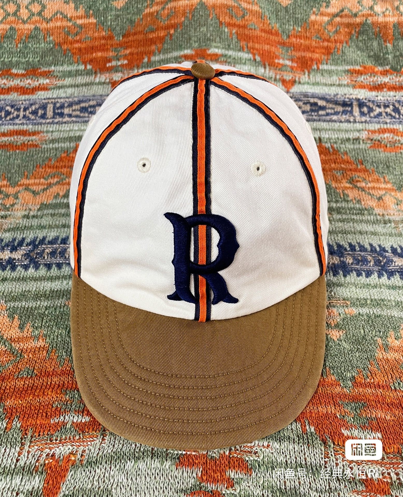 Ralph Lauren × Rugby Ralph Lauren Ralph Lauren rugby Rare Soft peak Baseball Hat Cap Size ONE SIZE - 1 Thumbnail