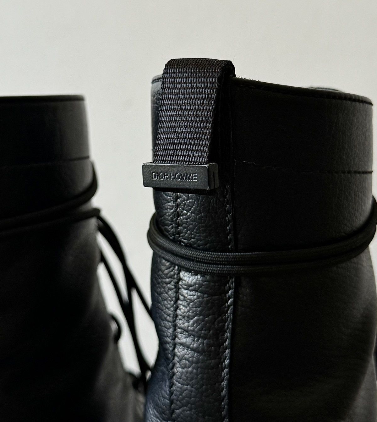 Dior Dior - Hedi Slimane - AW07 “Navigate”- Leather Combat Boots Size US 9 / EU 42 - 3 Thumbnail