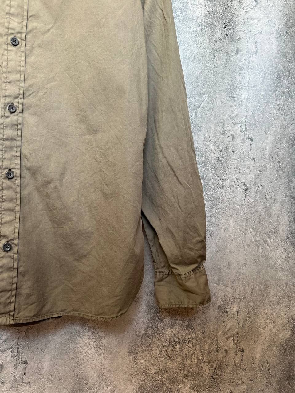 Allsaints ALLSAINTS Redondo Shirt Long Sleeve Gray Button Up Size US S / EU 44-46 / 1 - 9 Thumbnail