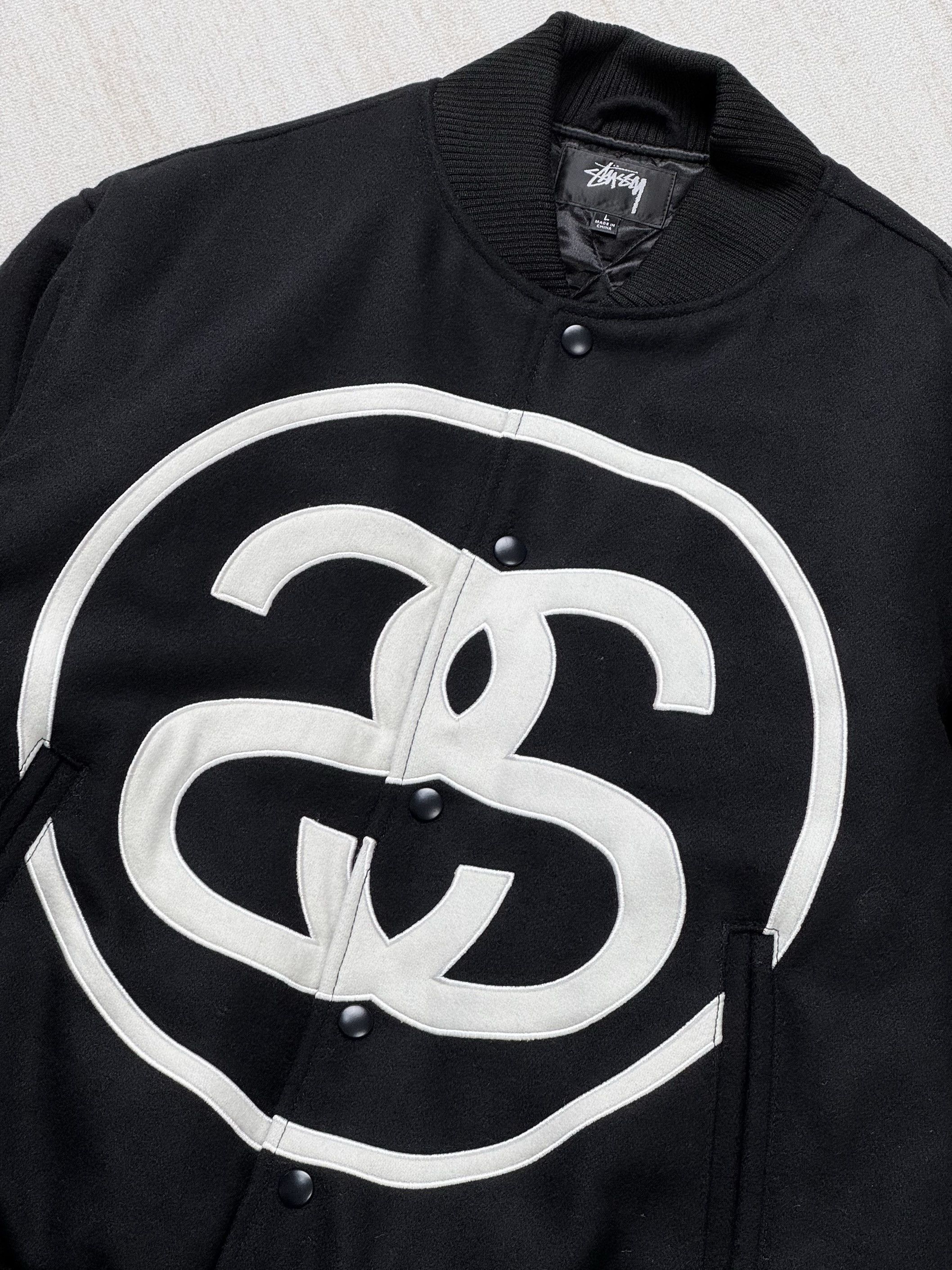 UNWORN* STUSSY SS-LINK VARSITY JACKET