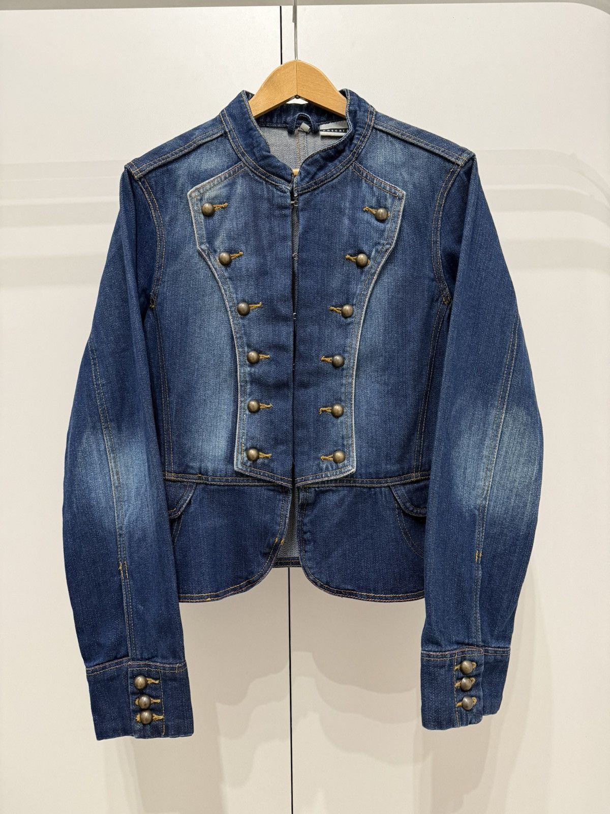Vintage Vintage Hussar Napoleon Military Style Women’s Denim Jacket Size M / US 6-8 / IT 42-44 - 3 Thumbnail