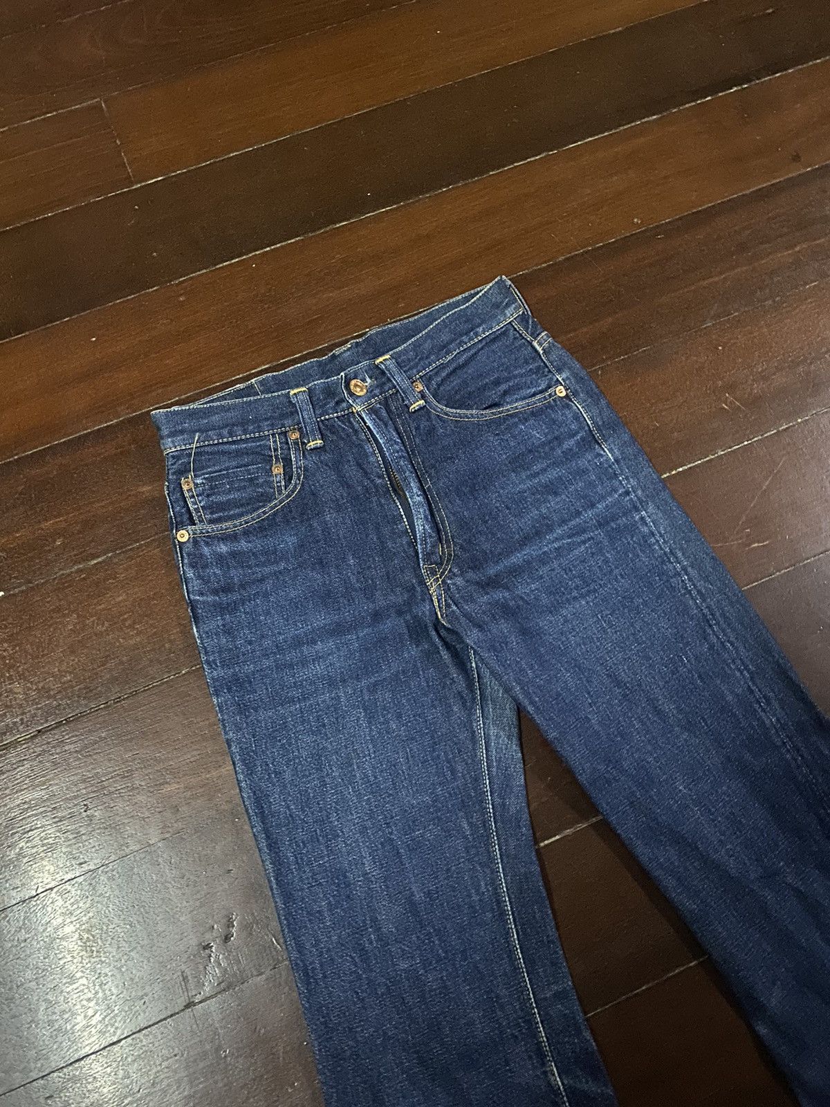 Warehouse AMAZING FIRE 🔥 VTG WAREHOUSE COMPANY BOOT CUT Size US 28 / EU 44 - 7 Thumbnail
