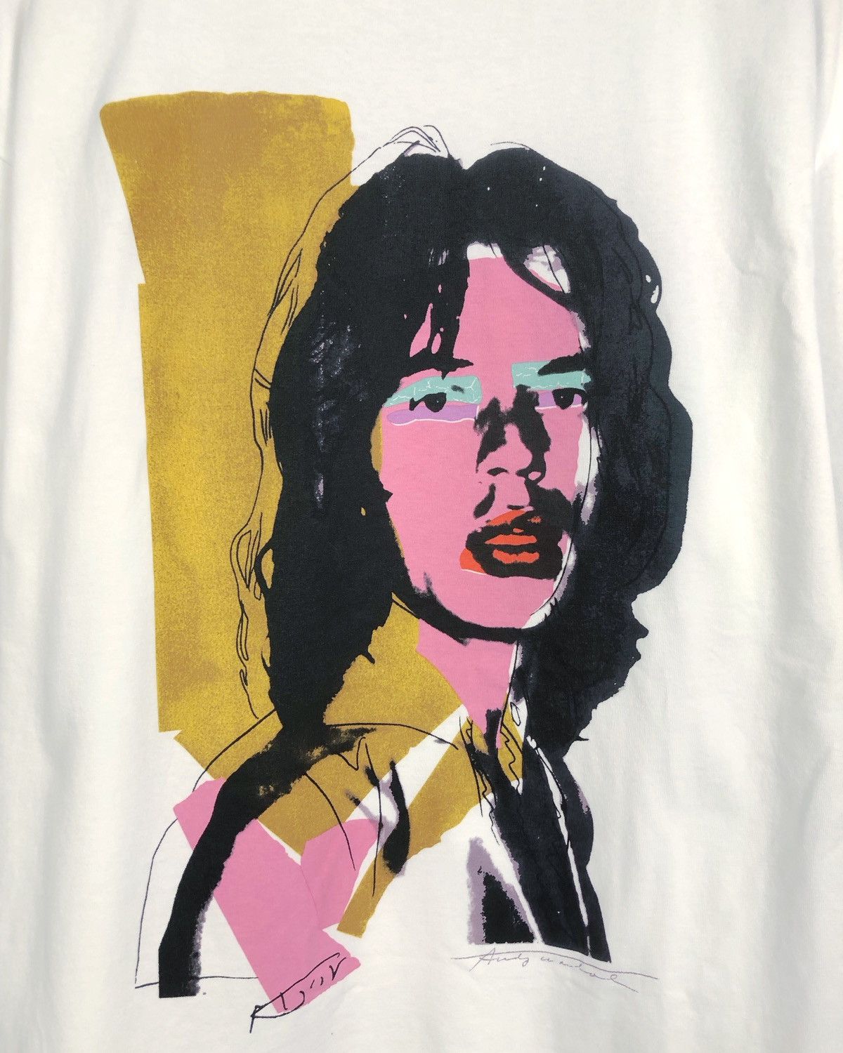 Andy Warhol × The Rolling Stones × Uniqlo Uniqlo X Andy Warhol X The Rolling Stones Mick Jagger Tee Size US L / EU 52-54 / 3 - 8 Thumbnail