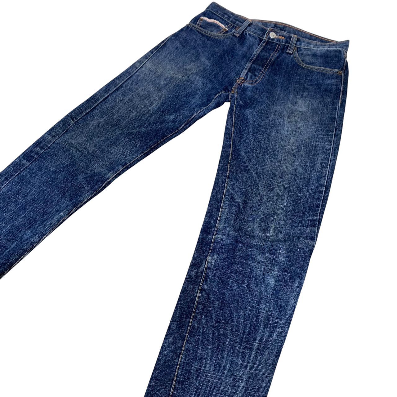 Jean × Levi's × Levi's Vintage Clothing Vintage Levis Big E Jeans Levis Selvedge Size US 30 / EU 46 - 4 Thumbnail