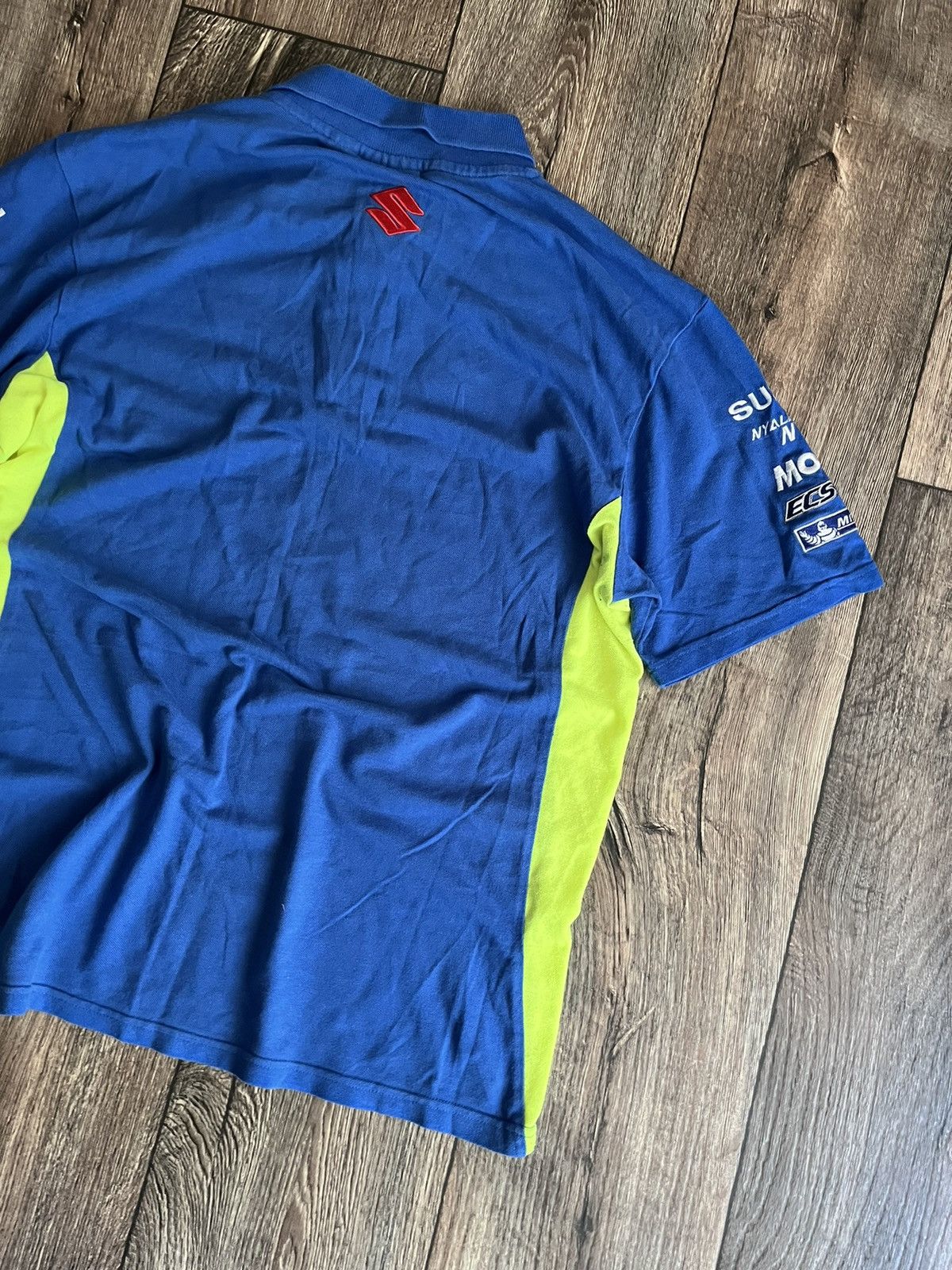 Formula 1 × Vintage Vintage Suzuki Team F1 Formula Uno Polo Shirt Button Up Size US M / EU 48-50 / 2 - 11 Thumbnail