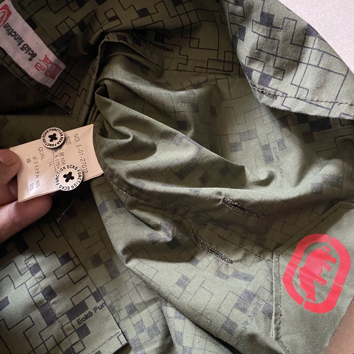 Ecko Unltd. × Vintage Vintage Ecko Function Button Up Shirt Size US XL / EU 56 / 4 - 9 Thumbnail