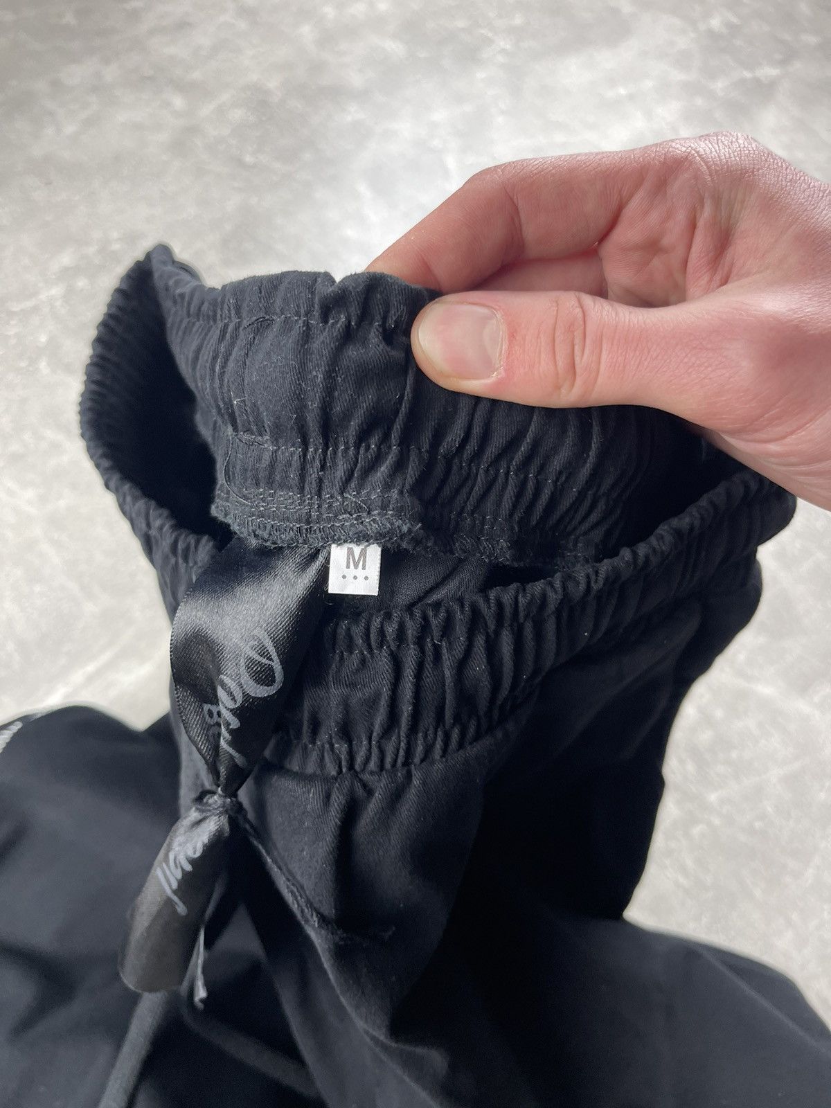 Other Avant Garde Black Technical Jogger Pants Drawstring Cropped Size US 32 / EU 48 - 10 Thumbnail