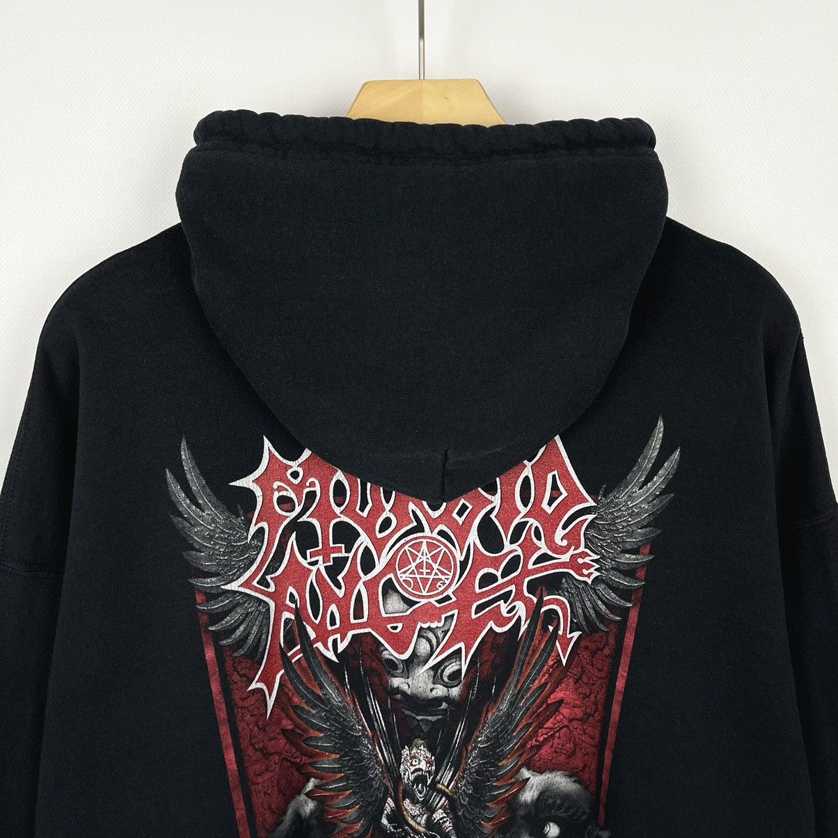 Band Tees Rare Morbid Angels Death Metal Rock Band Zip Hoodie 2003 Size US XL / EU 56 / 4 - 6 Thumbnail